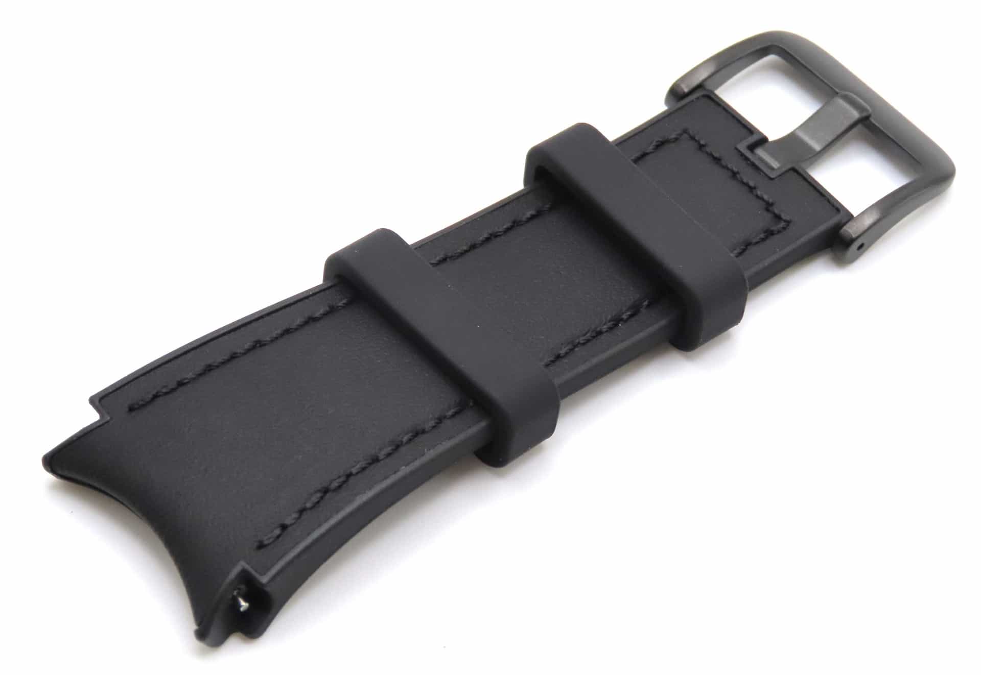 Samsung SM-R950 R955 R960 R965 Galaxy Watch6 Classic 43mm 46mm (BT/LTE) Buckle Strap (Small) - Black - GH98-49081A