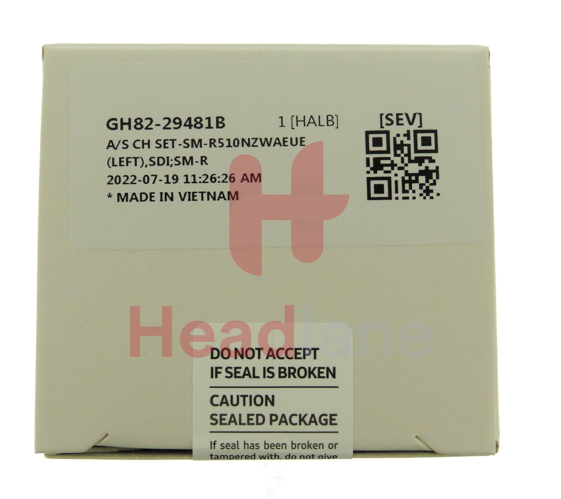 Samsung SM-R510 Galaxy Buds2 Pro Left Earbud - White - view 3