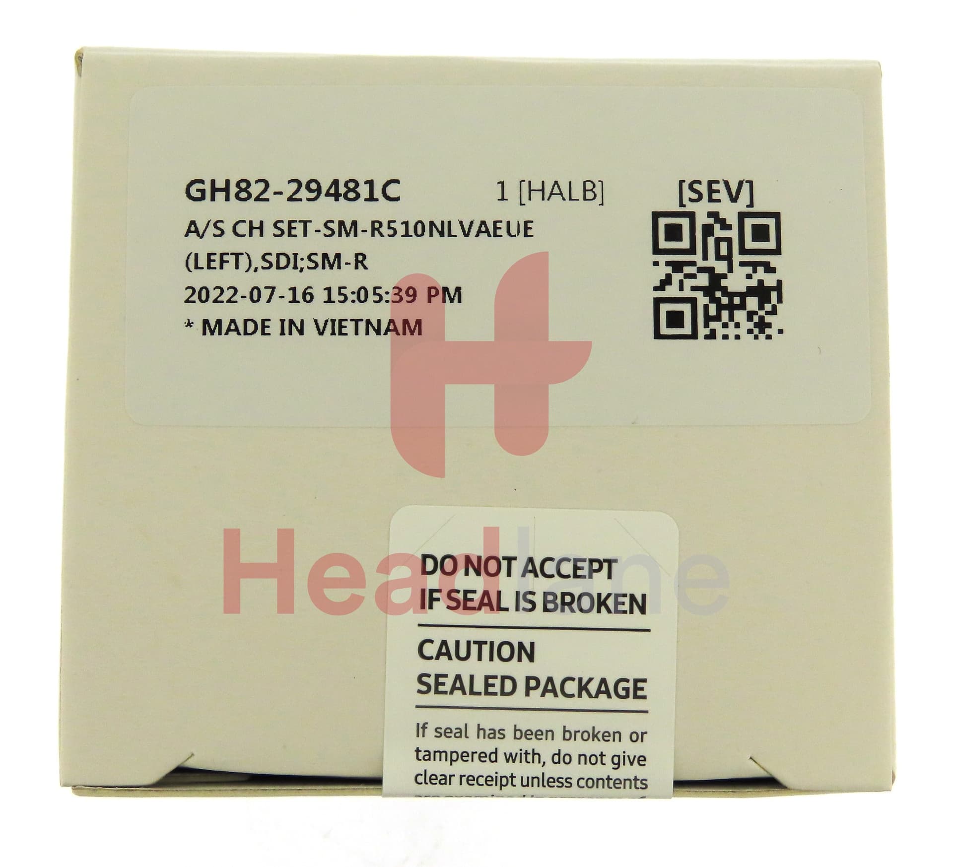 Samsung SM-R510 Galaxy Buds2 Pro Left Earbud - Bora Purple - view 3