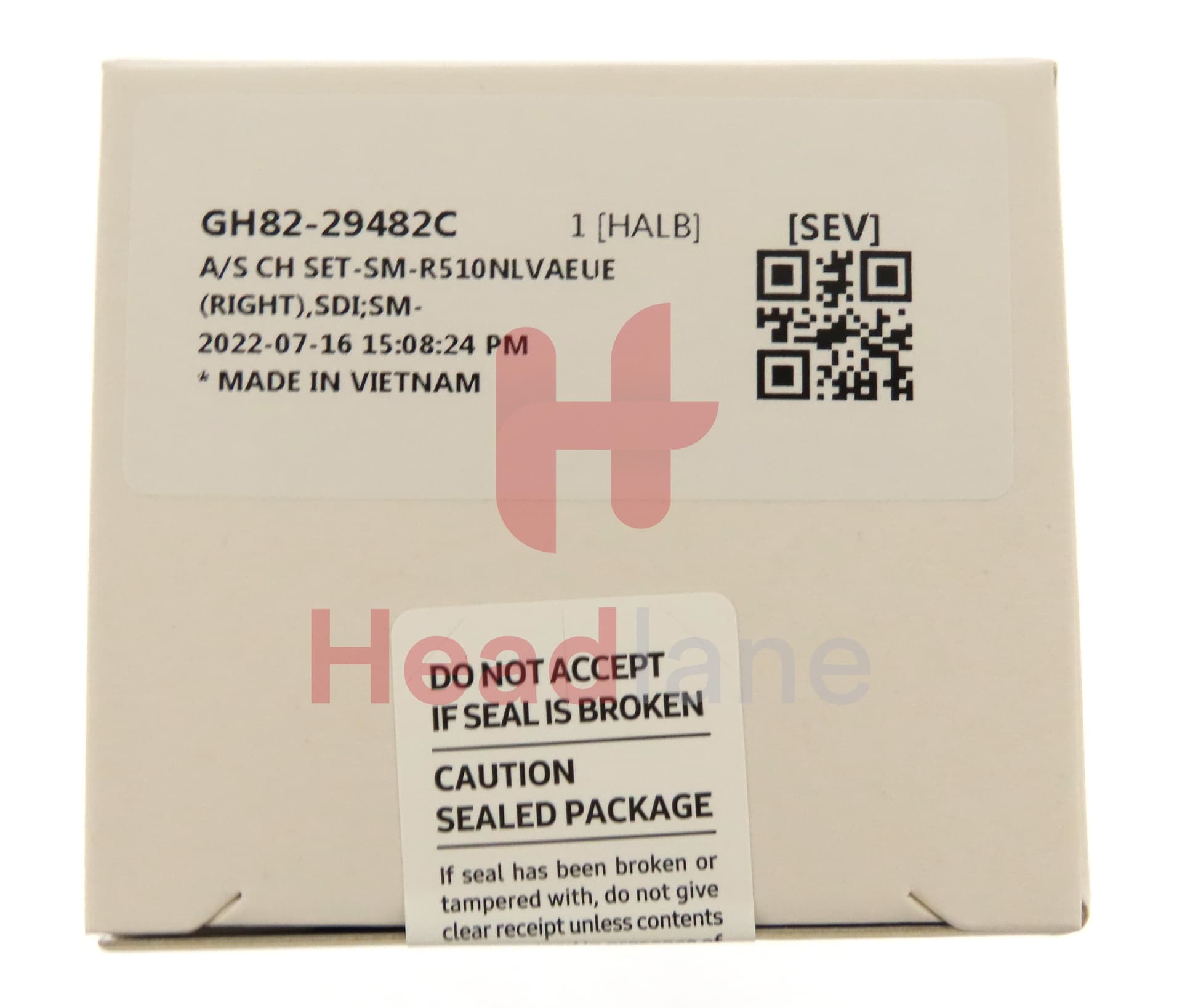 Samsung SM-R510 Galaxy Buds2 Pro Right Earbud - Bora Purple - view 3