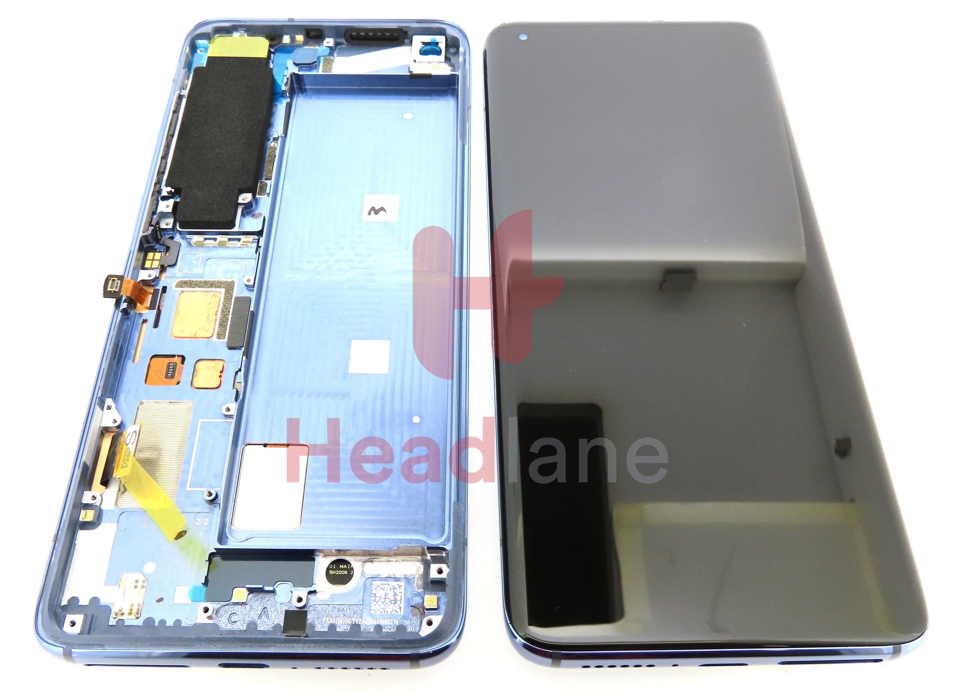 Xiaomi Mi 10 Pro LCD Display / Screen + Touch - Grey - view 2