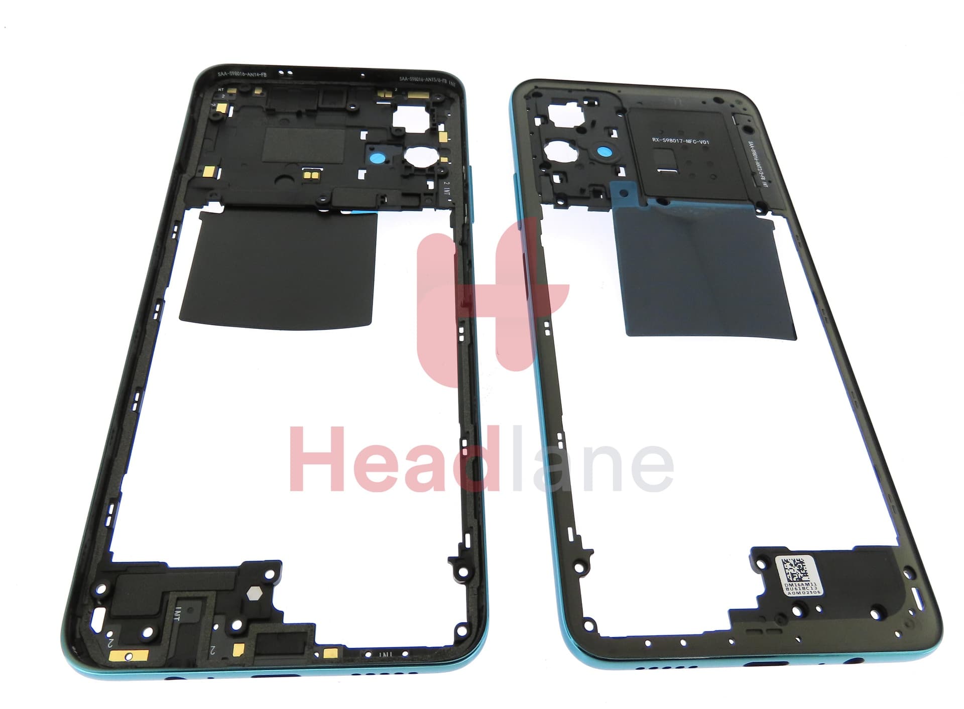 Xiaomi Poco M4 Pro 5G Middle Cover / Chassis - Blue - view 2