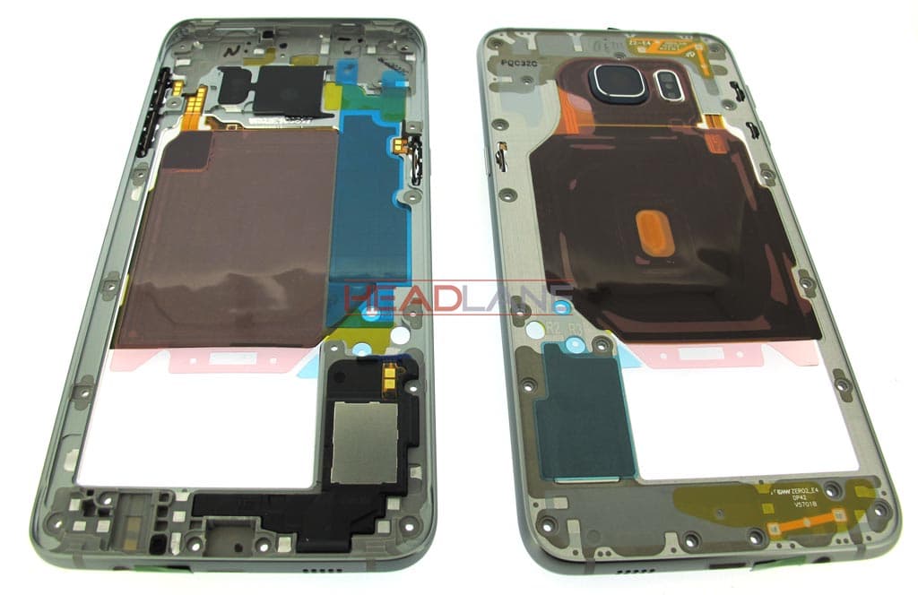 Samsung SM-G928F Galaxy S6 Edge+ Middle Cover - Black - view 2