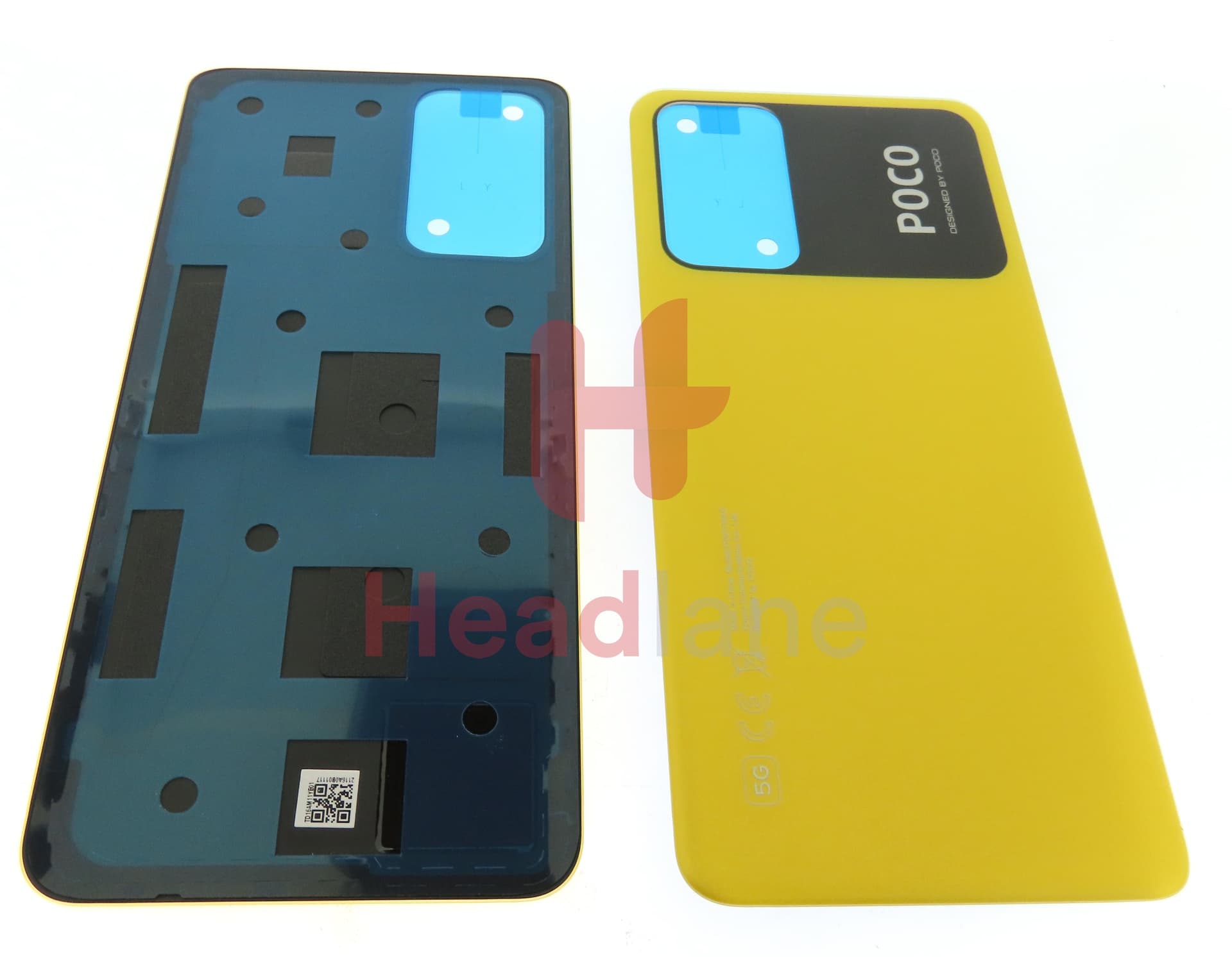 Xiaomi Poco M4 Pro 5G Back / Battery Cover - Yellow - view 3
