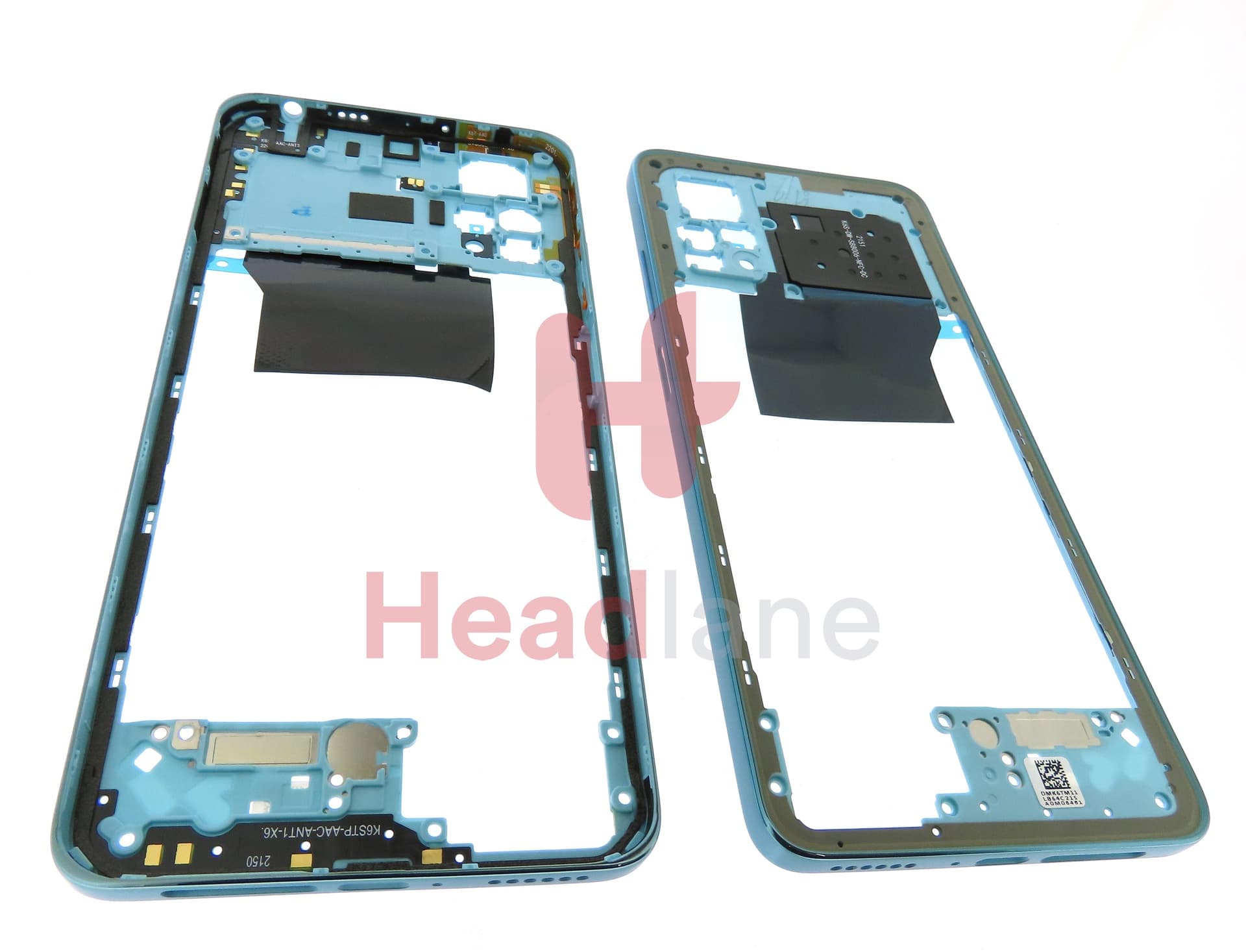 Xiaomi Redmi Note 11 Pro Middle Cover / Chassis - Blue - view 3