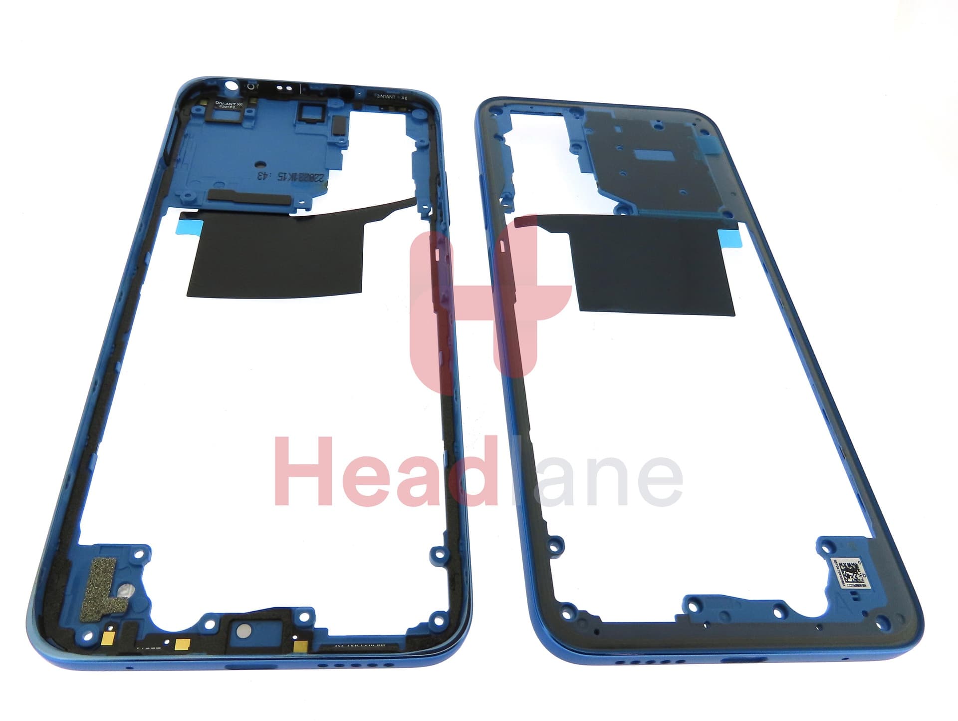 Xiaomi Redmi Note 11 / 11S Middle Cover / Chassis - Blue - view 2