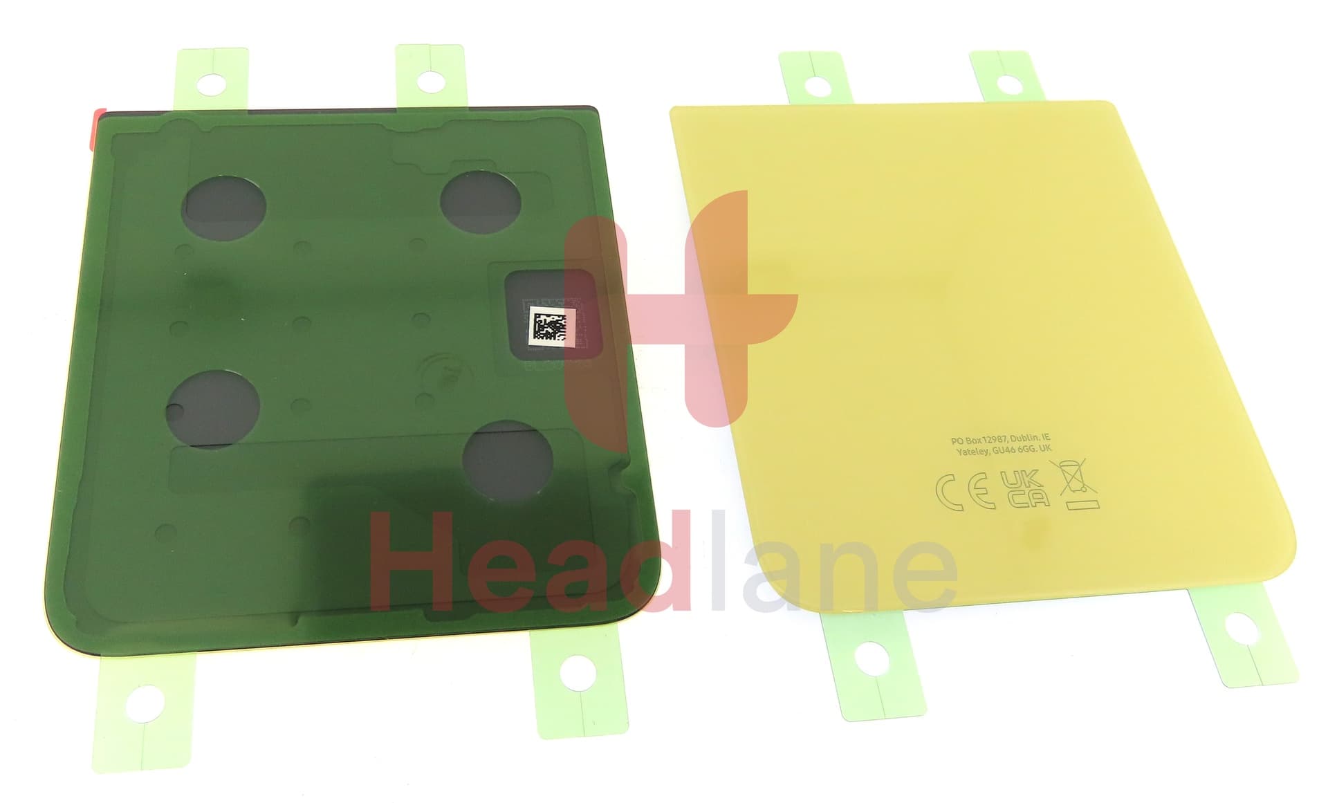 Samsung SM-F721 Galaxy Z Flip4 5G Back / Battery Cover - Bespoke Yellow - view 2