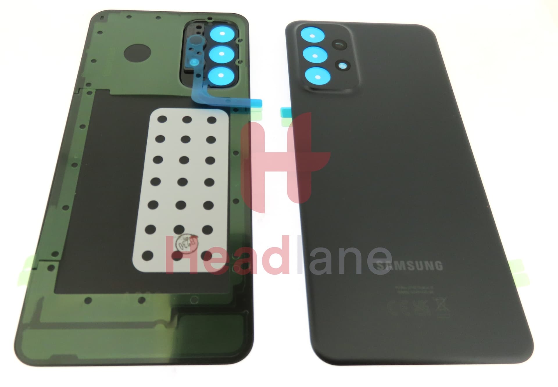 Samsung SM-A236 Galaxy A23 5G Back / Battery Cover - Black - view 3