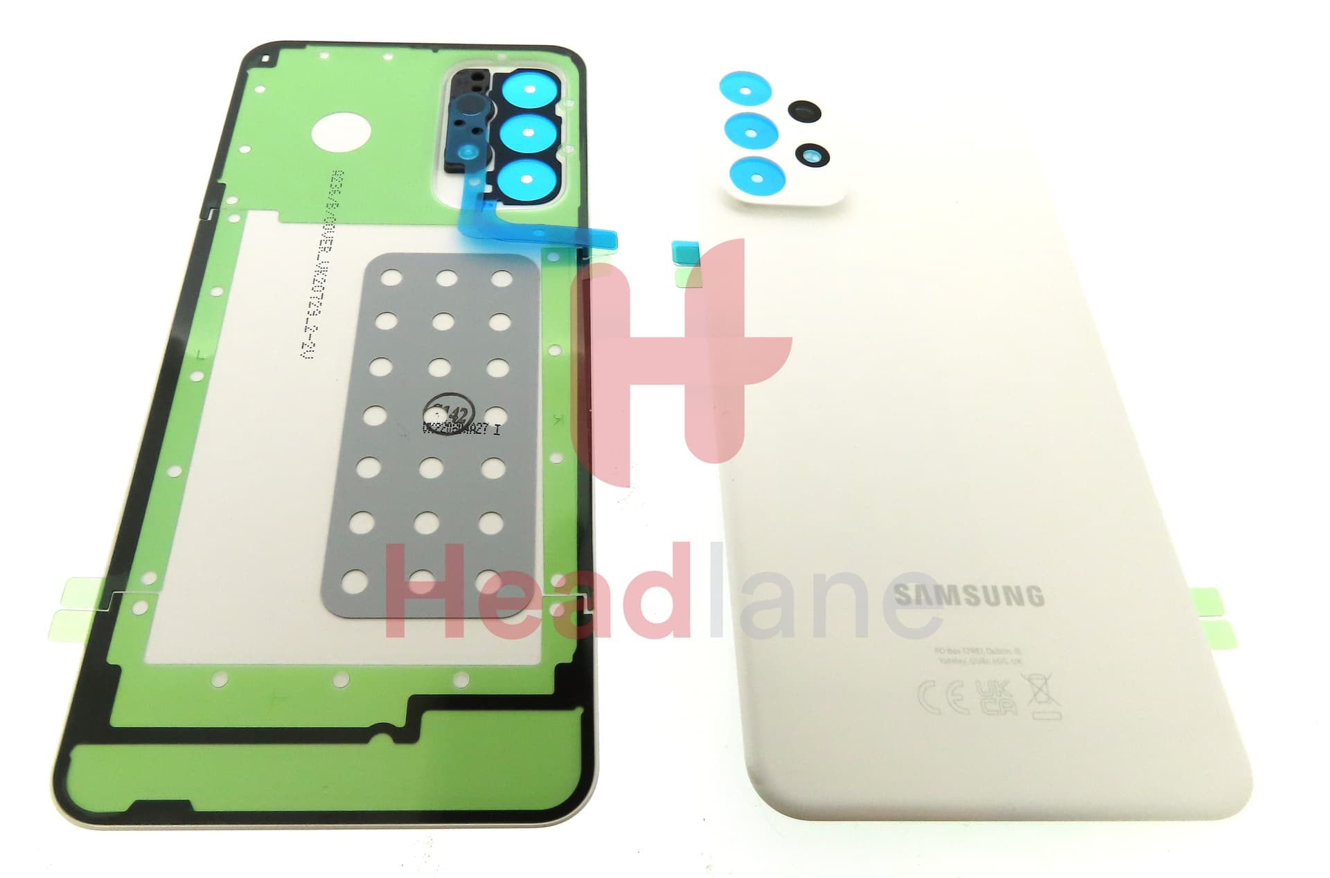 Samsung SM-A236 Galaxy A23 5G Back / Battery Cover - White - view 3