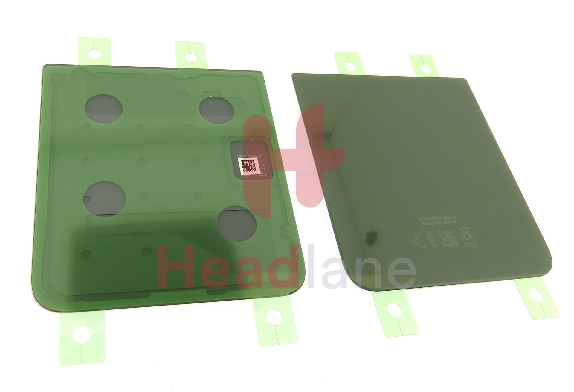 Samsung SM-F721 Galaxy Z Flip4 5G Back / Battery Cover - Bespoke Green - view 2