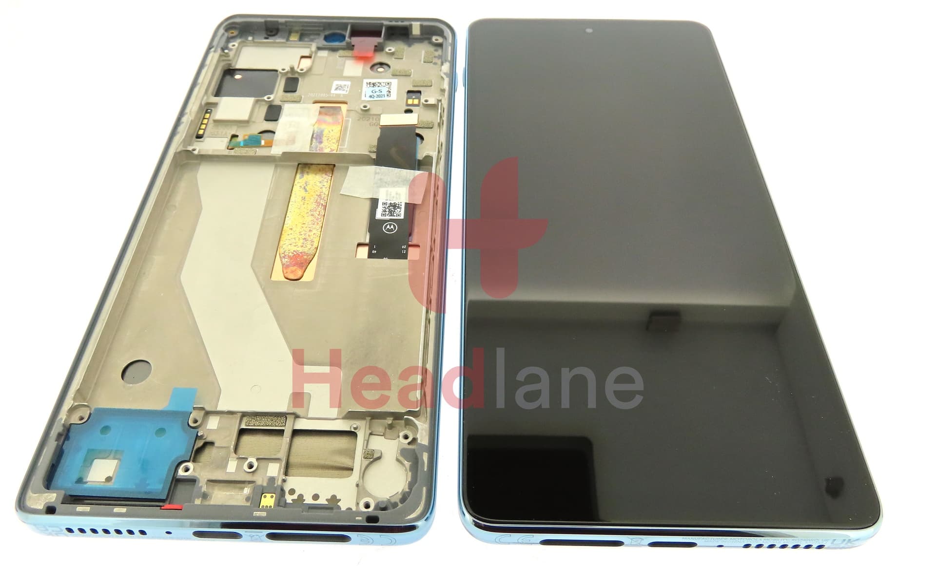 Motorola XT2153 Edge 20 Pro LCD Display / Screen + Touch - White - view 2