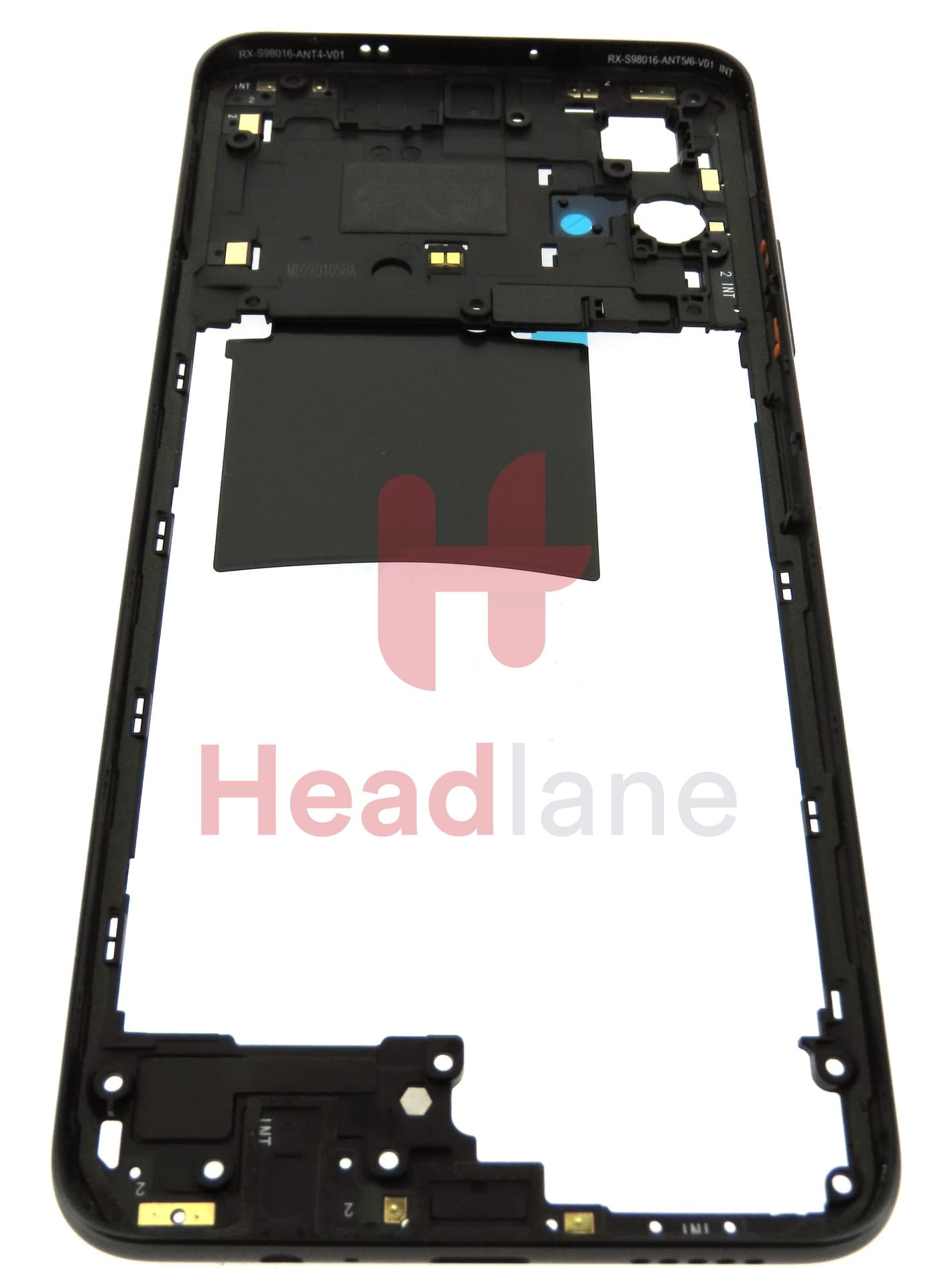 Xiaomi Poco M4 Pro 5G Middle Cover / Chassis - Black - view 2