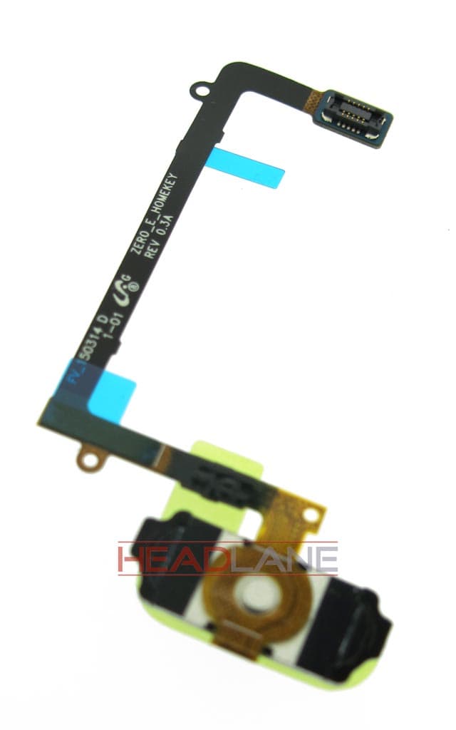 Samsung SM-G925F Galaxy S6 Edge Home Key Flex - Green - view 2