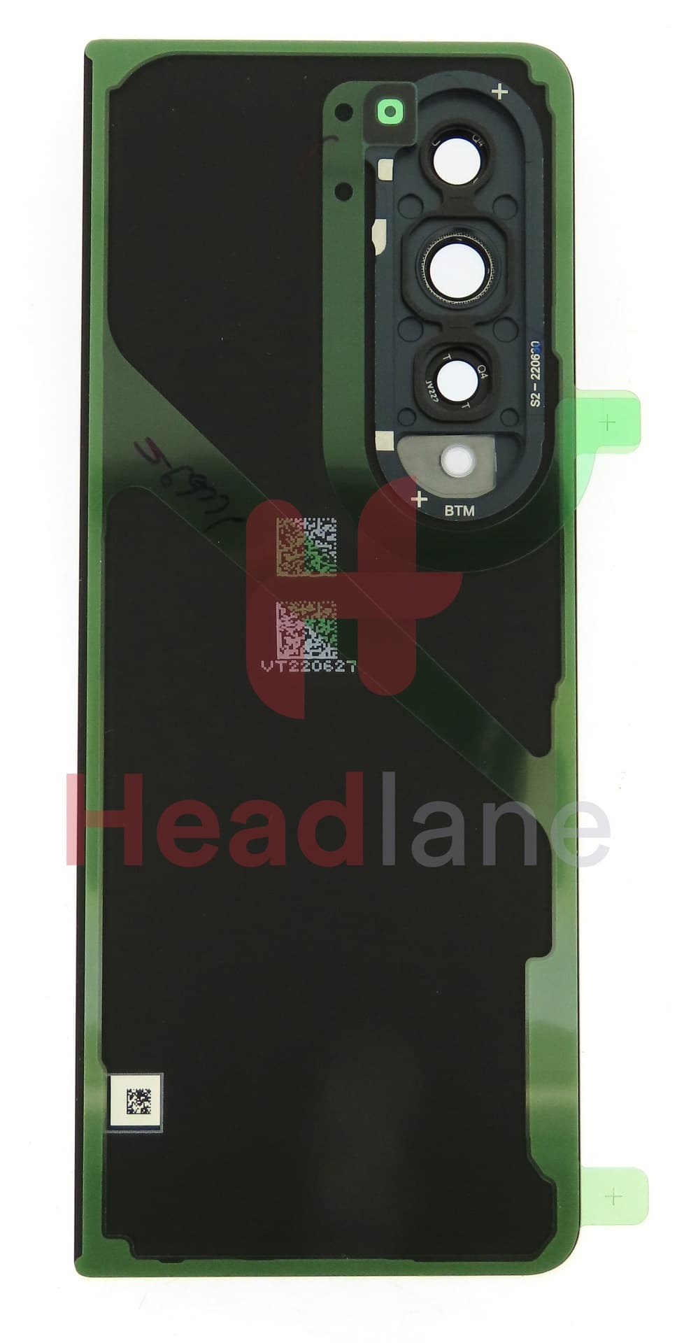 Samsung SM-F936 Galaxy Z Fold4 5G Back / Battery Cover - Greygreen - view 2