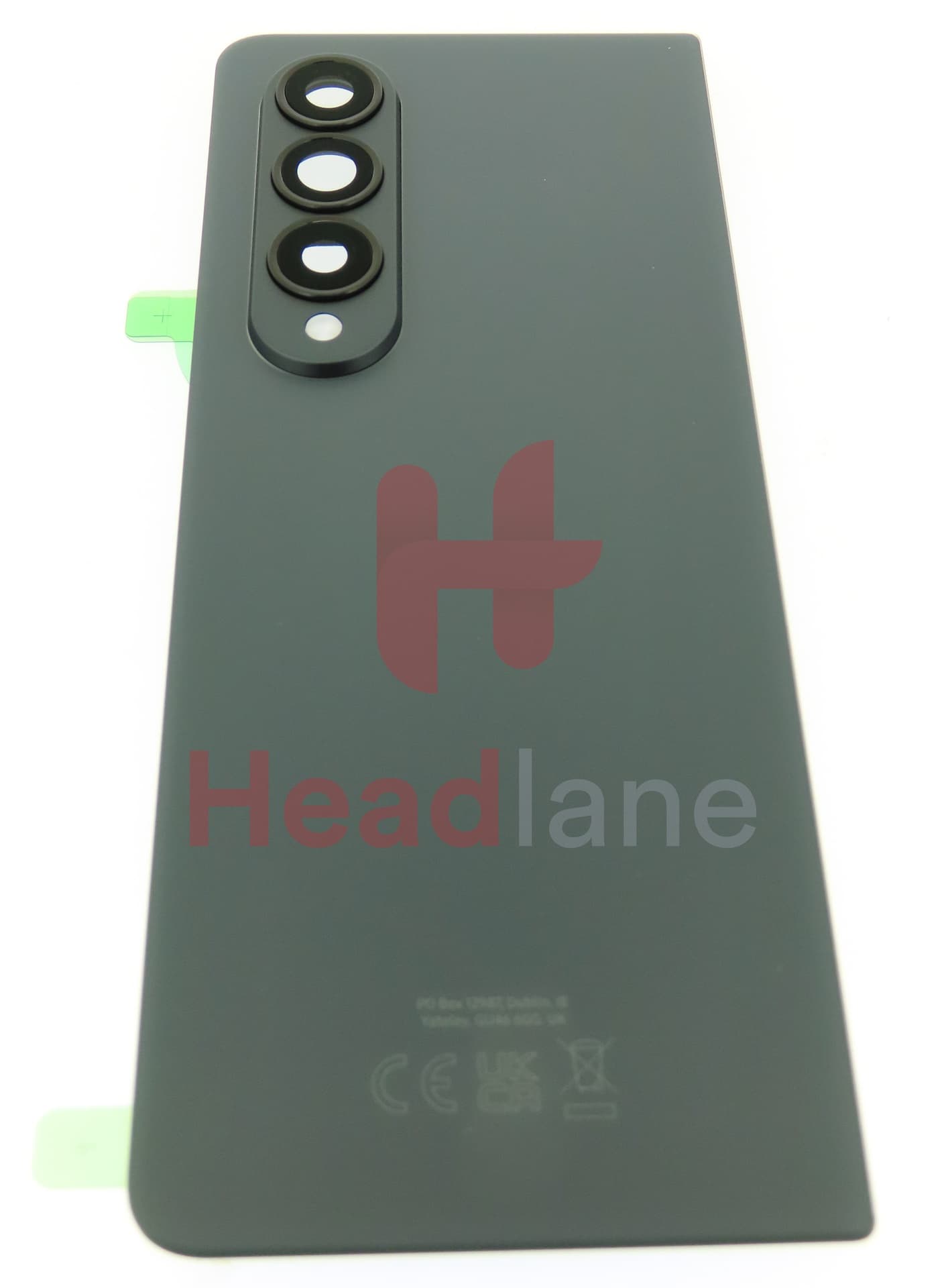 Samsung SM-F936 Galaxy Z Fold4 5G Back / Battery Cover - Greygreen - view 3