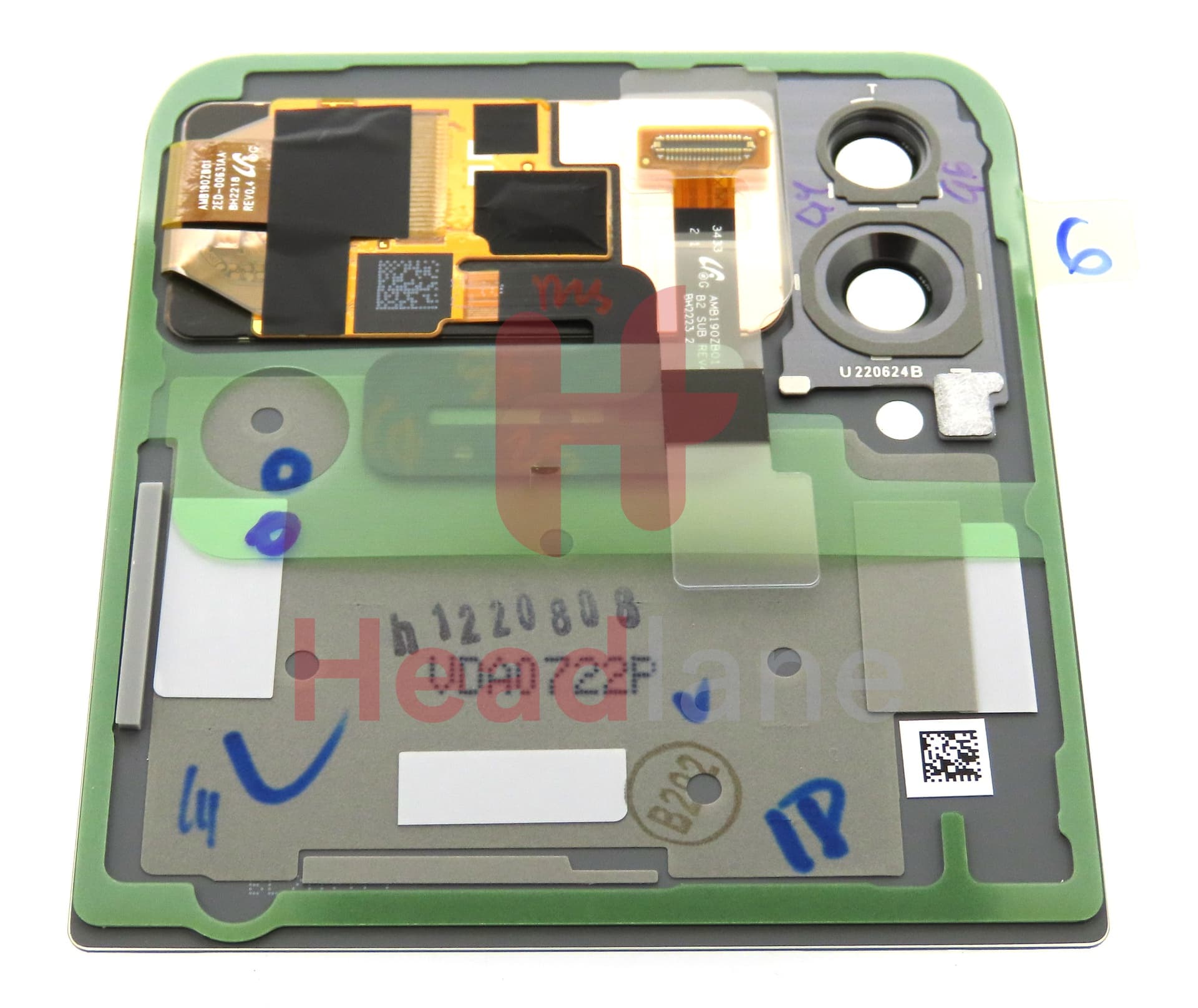 Samsung SM-F721 Galaxy Z Flip4 5G Outer LCD Display / Screen - Bespoke Navy - view 2