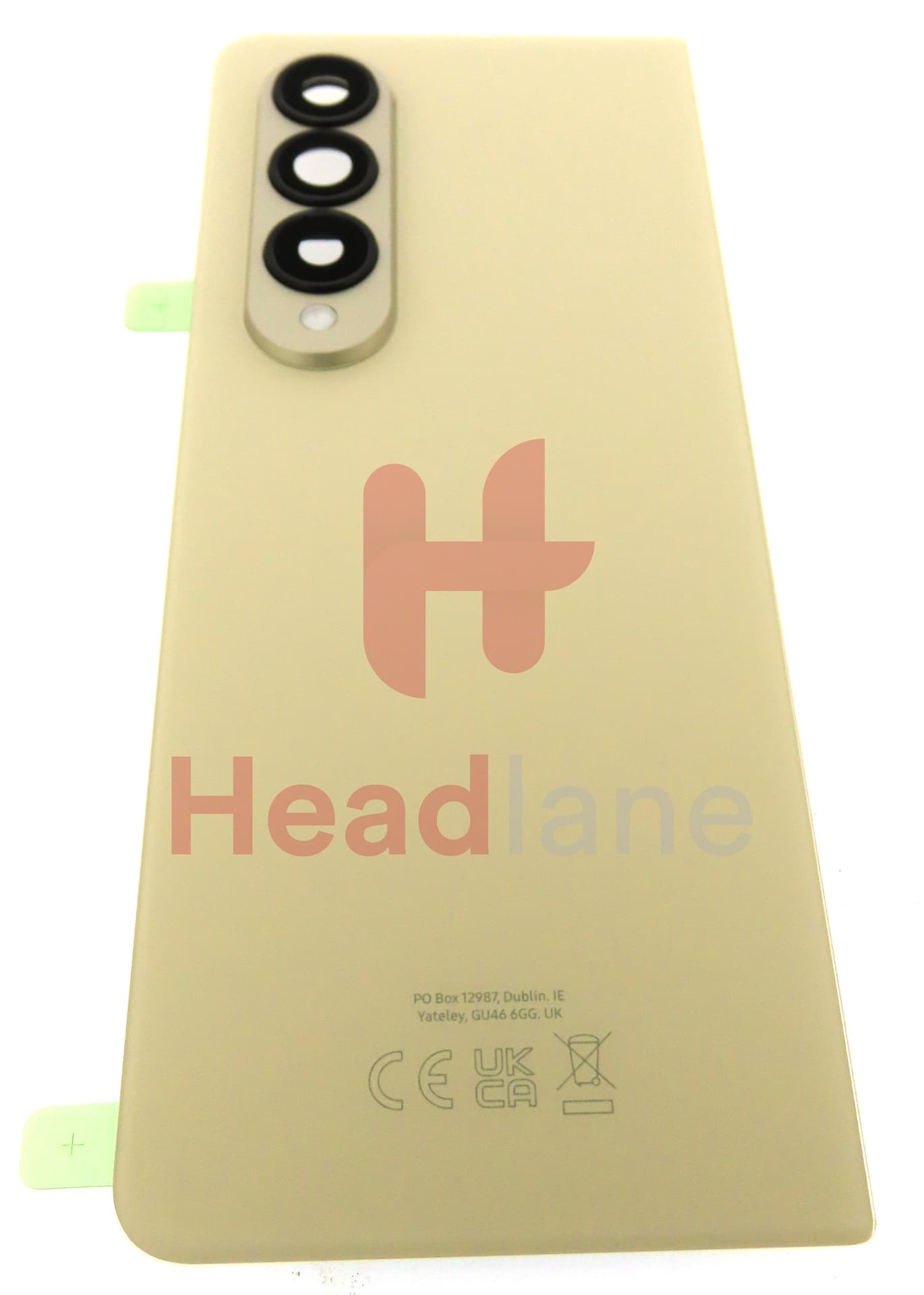 Samsung SM-F936 Galaxy Z Fold4 5G Back / Battery Cover - Beige - view 3