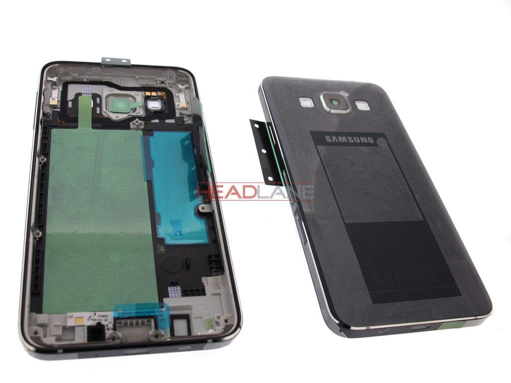Samsung SM-A300 Galaxy A3 Middle Cover / Chassis - Black - view 2