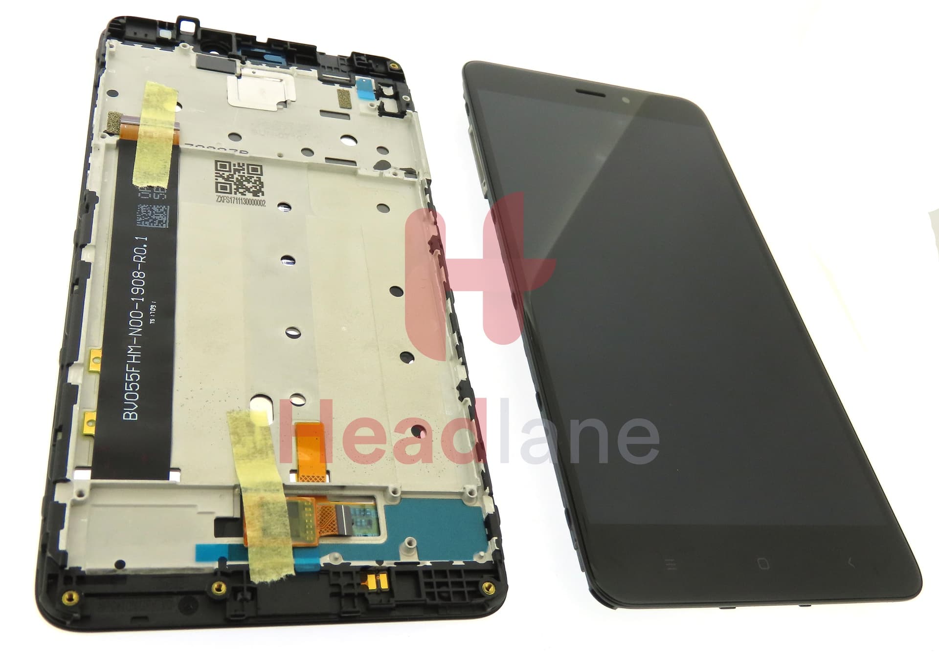 Xiaomi Redmi Note 4 LCD Display / Screen + Touch - Black - view 2
