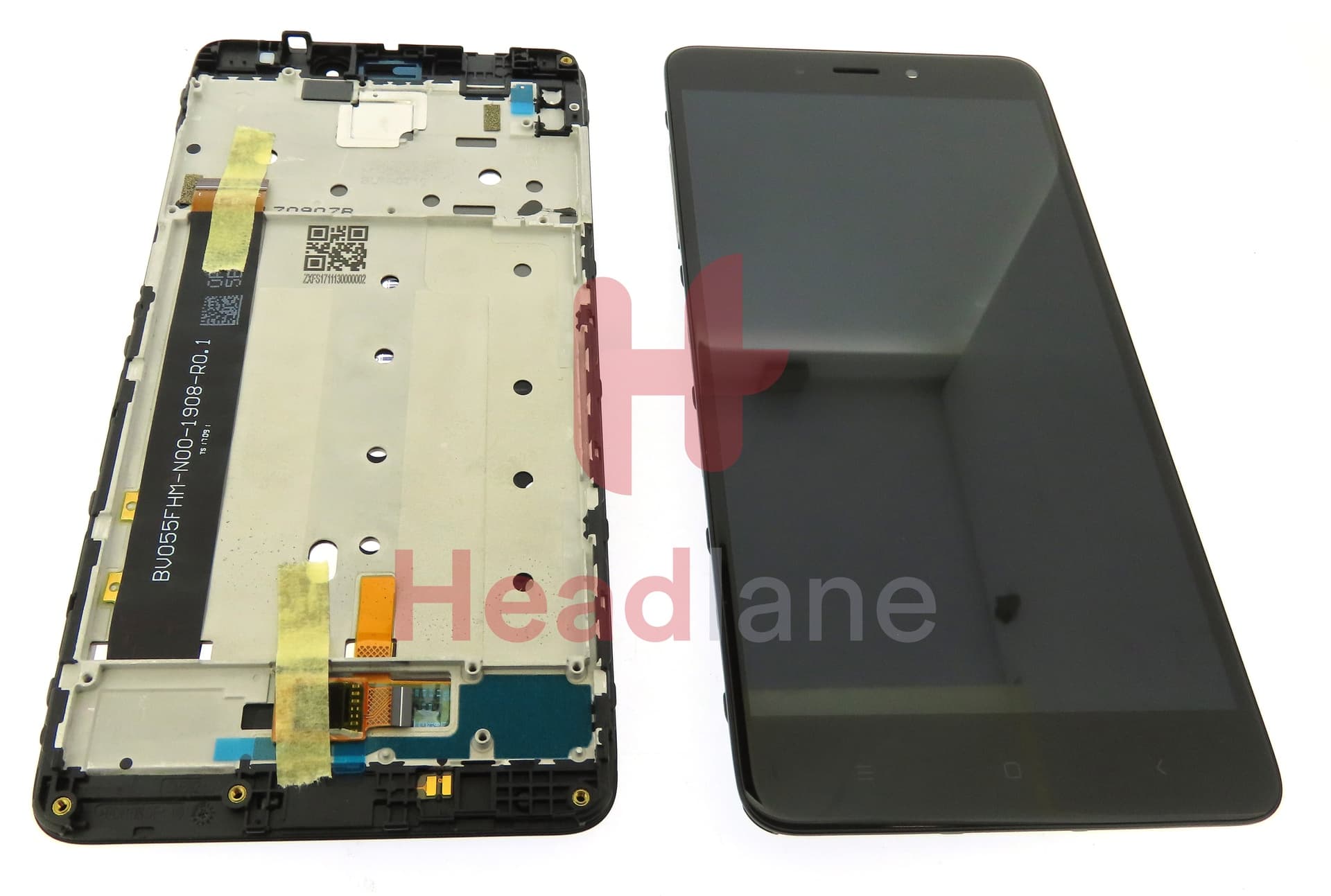 Xiaomi Redmi Note 4 LCD Display / Screen + Touch - Black - view 3
