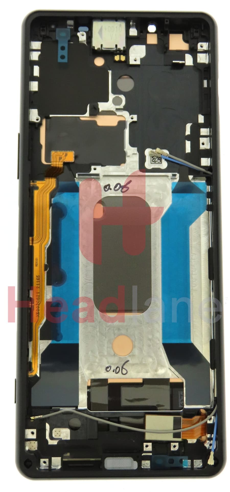 Sony XQ-BQ52 Xperia 5 III LCD Display / Screen + Touch - Black - view 3