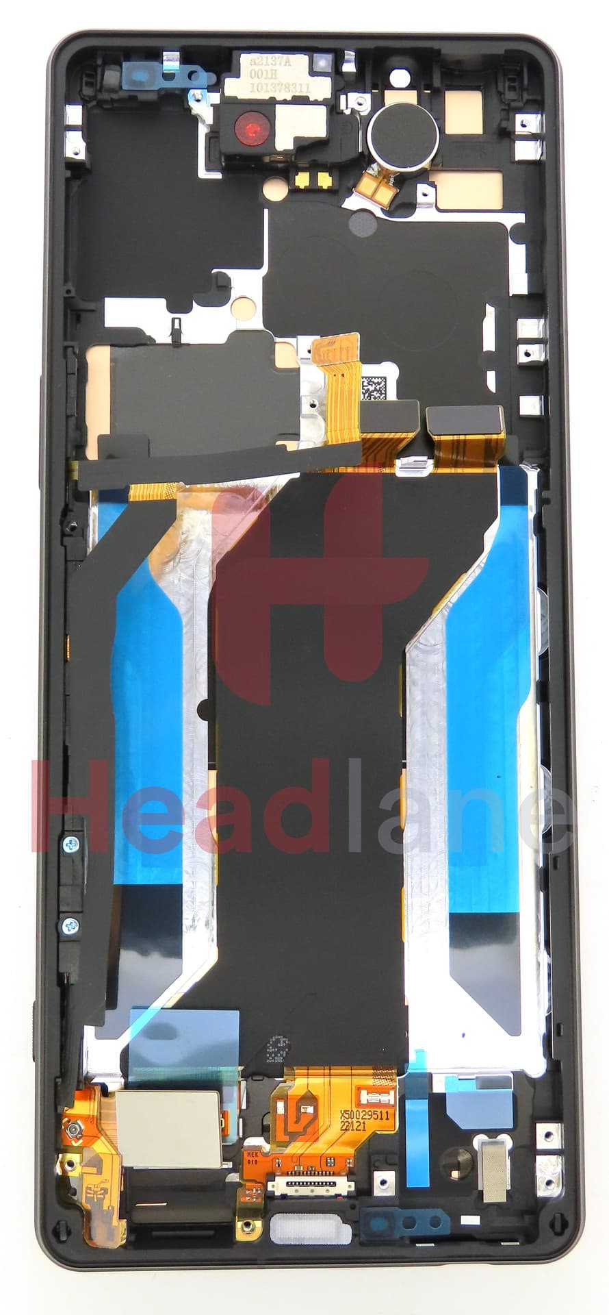 Sony XQ-CT54 Xperia 1 IV LCD Display / Screen + Touch - Black - view 3