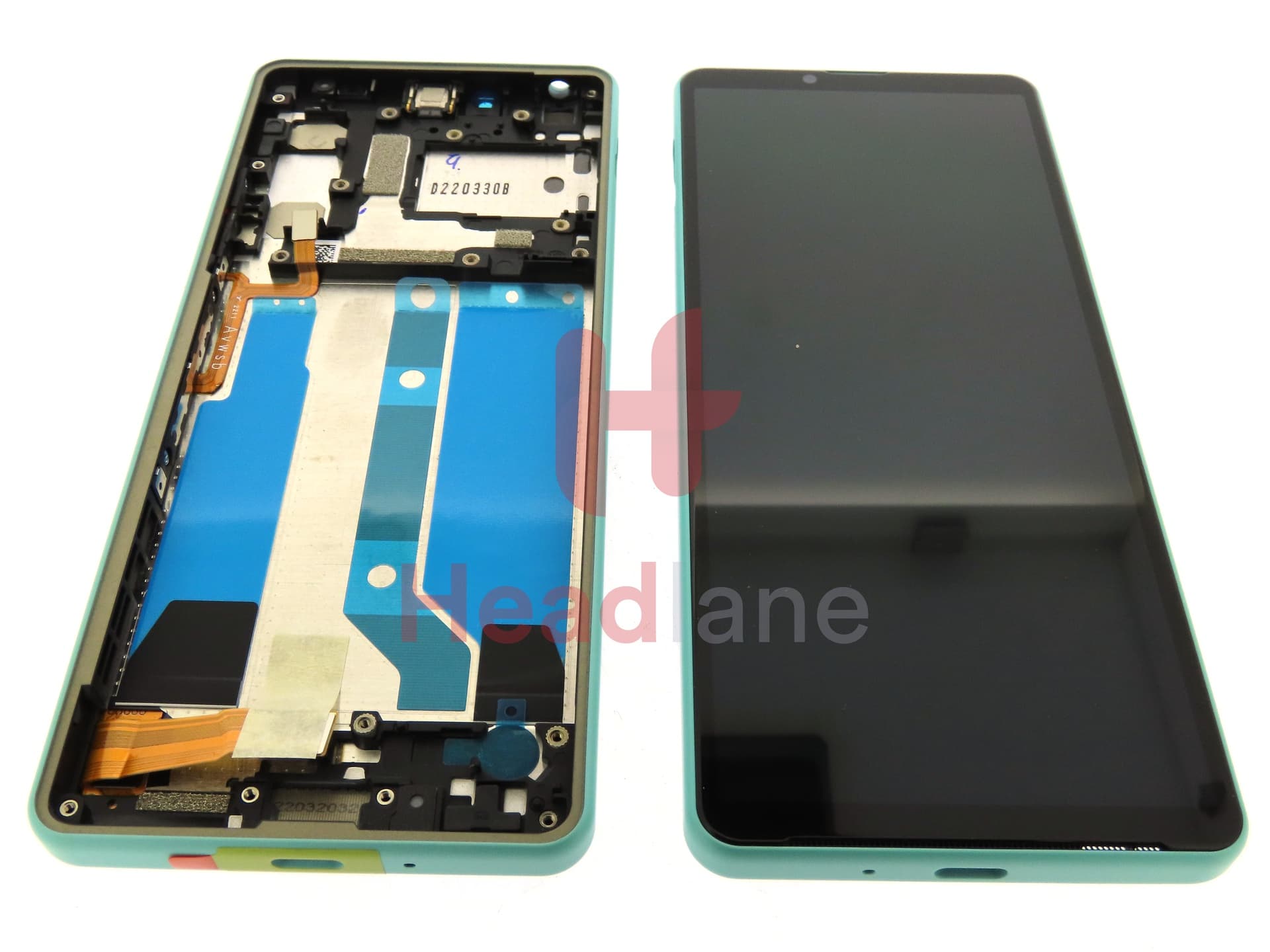 Sony XQ-CC54 Xperia 10 IV LCD Display / Screen + Touch - Mint / Green - view 2