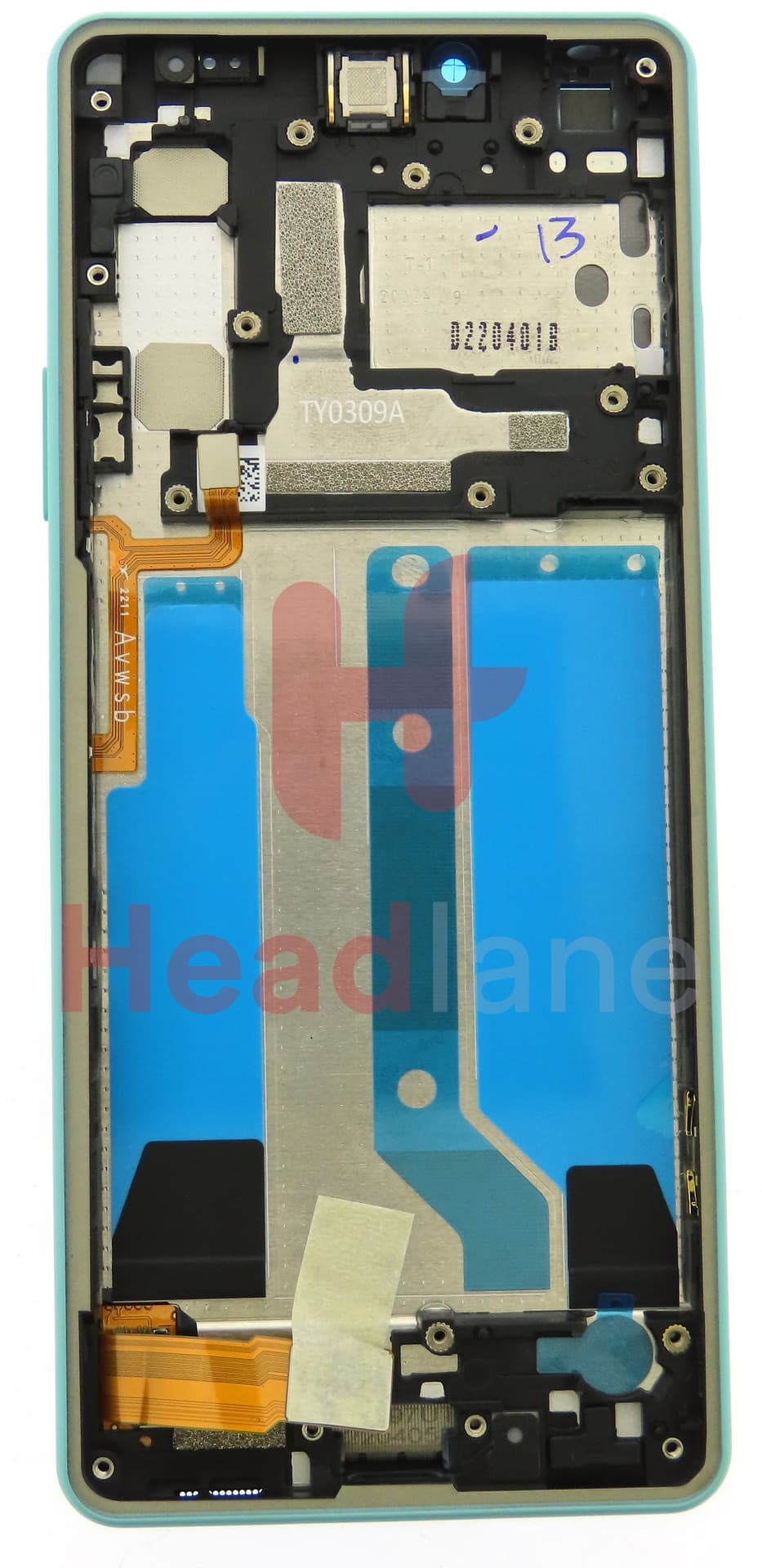 Sony XQ-CC54 Xperia 10 IV LCD Display / Screen + Touch - Mint / Green - view 3