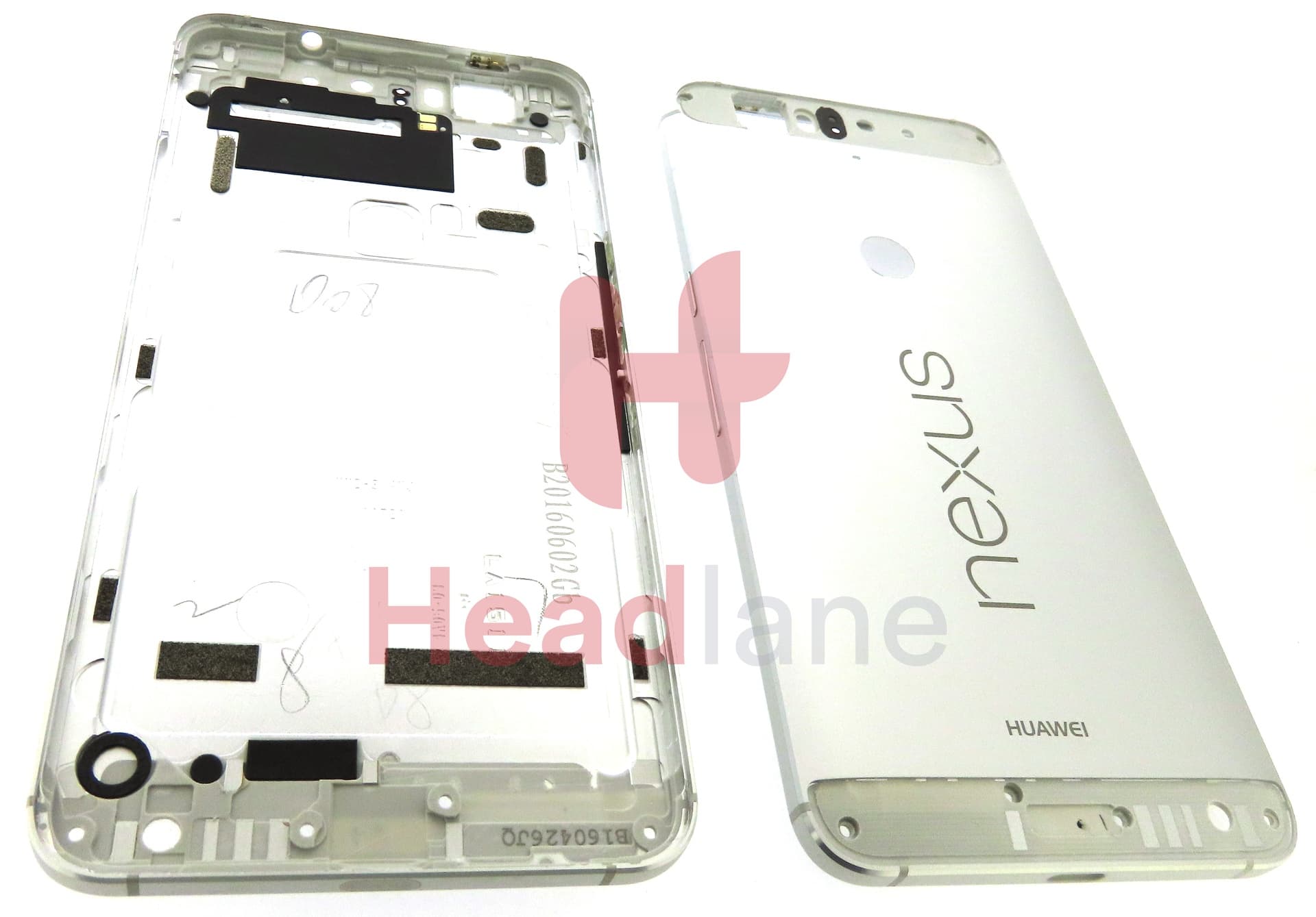 Huawei Nexus 6P Back / Battery Cover - Silver - view 2