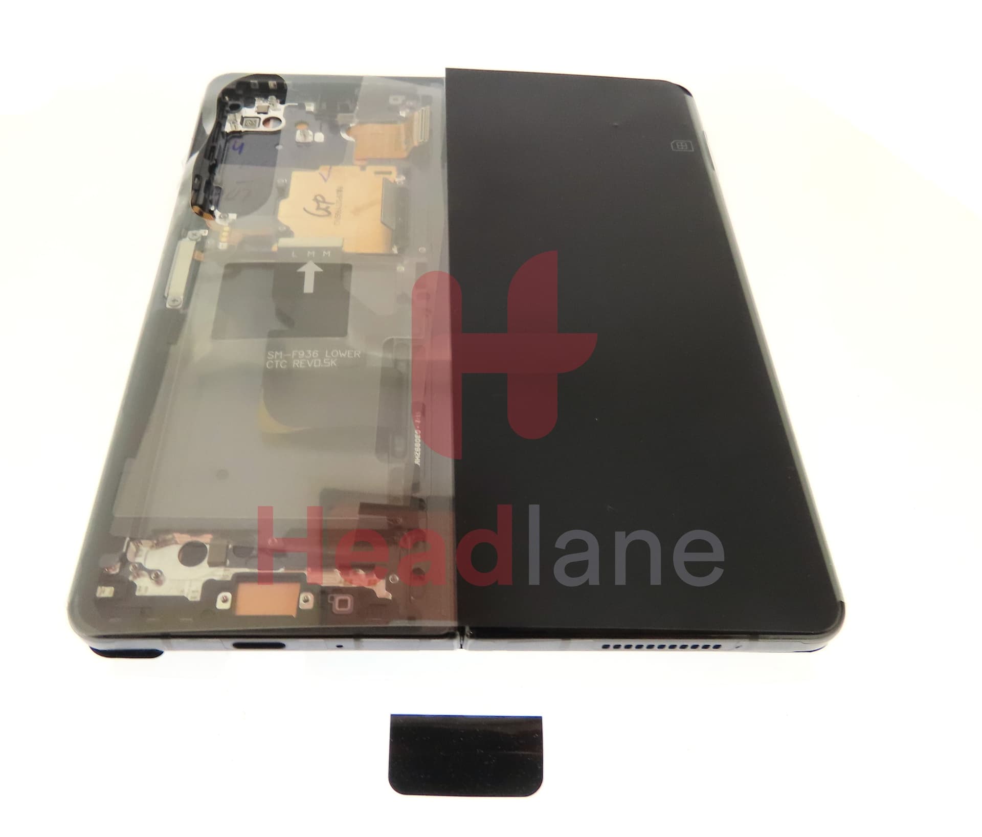 Samsung SM-F936 Galaxy Z Fold4 5G LCD Display / Screen + Touch - Phantom Black - view 2