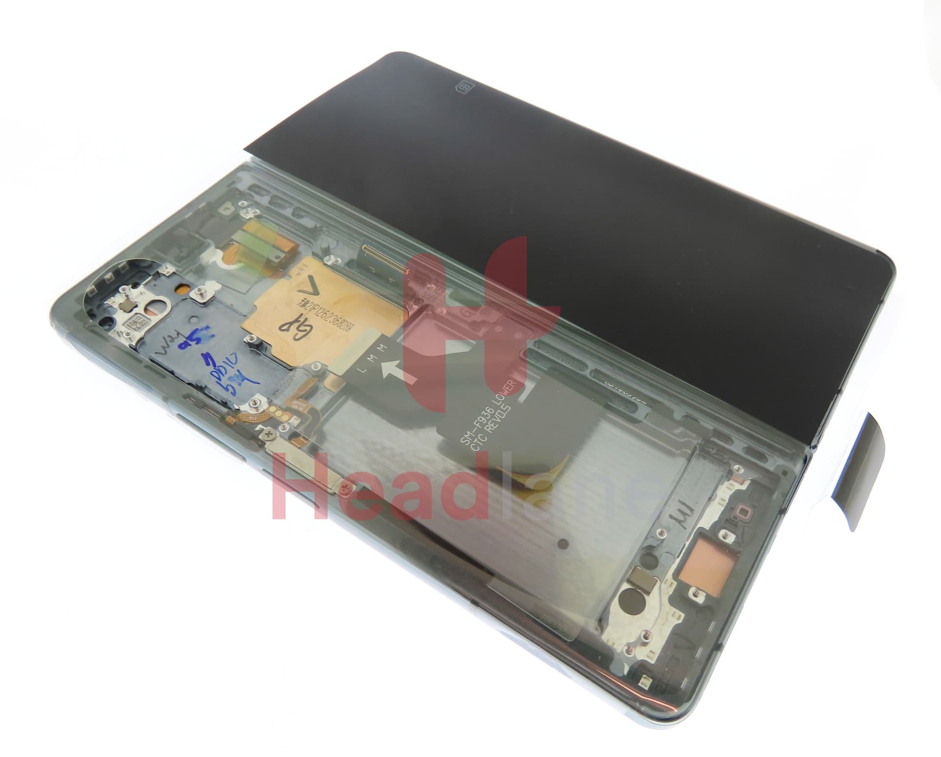 Samsung SM-F936 Galaxy Z Fold4 5G LCD Display / Screen + Touch - Greygreen - view 2