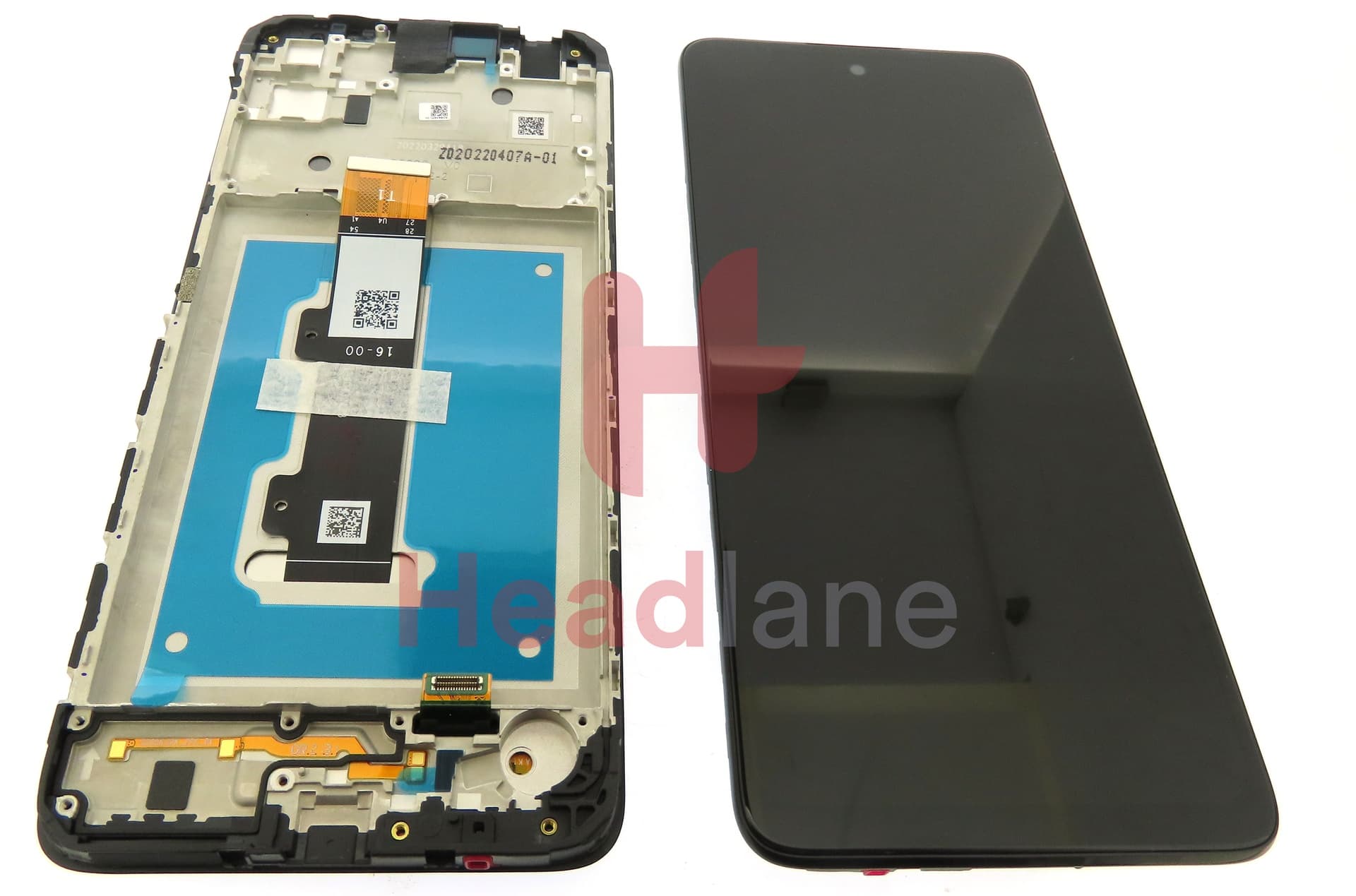 Motorola XT2227 Moto E32 LCD Display / Screen + Touch - Black - view 3