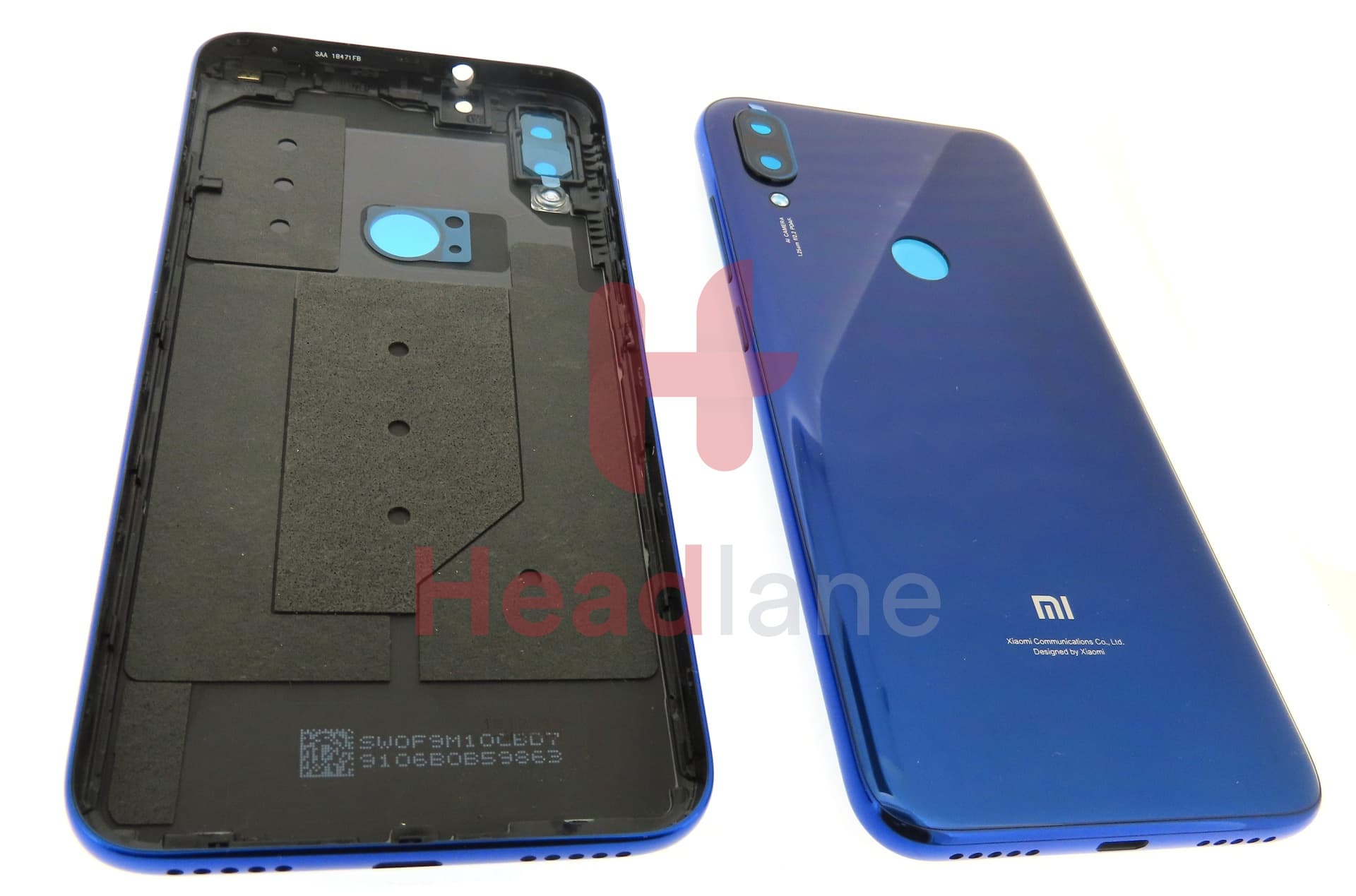 Xiaomi Mi Play Back / Battery Cover - Blue - view 2
