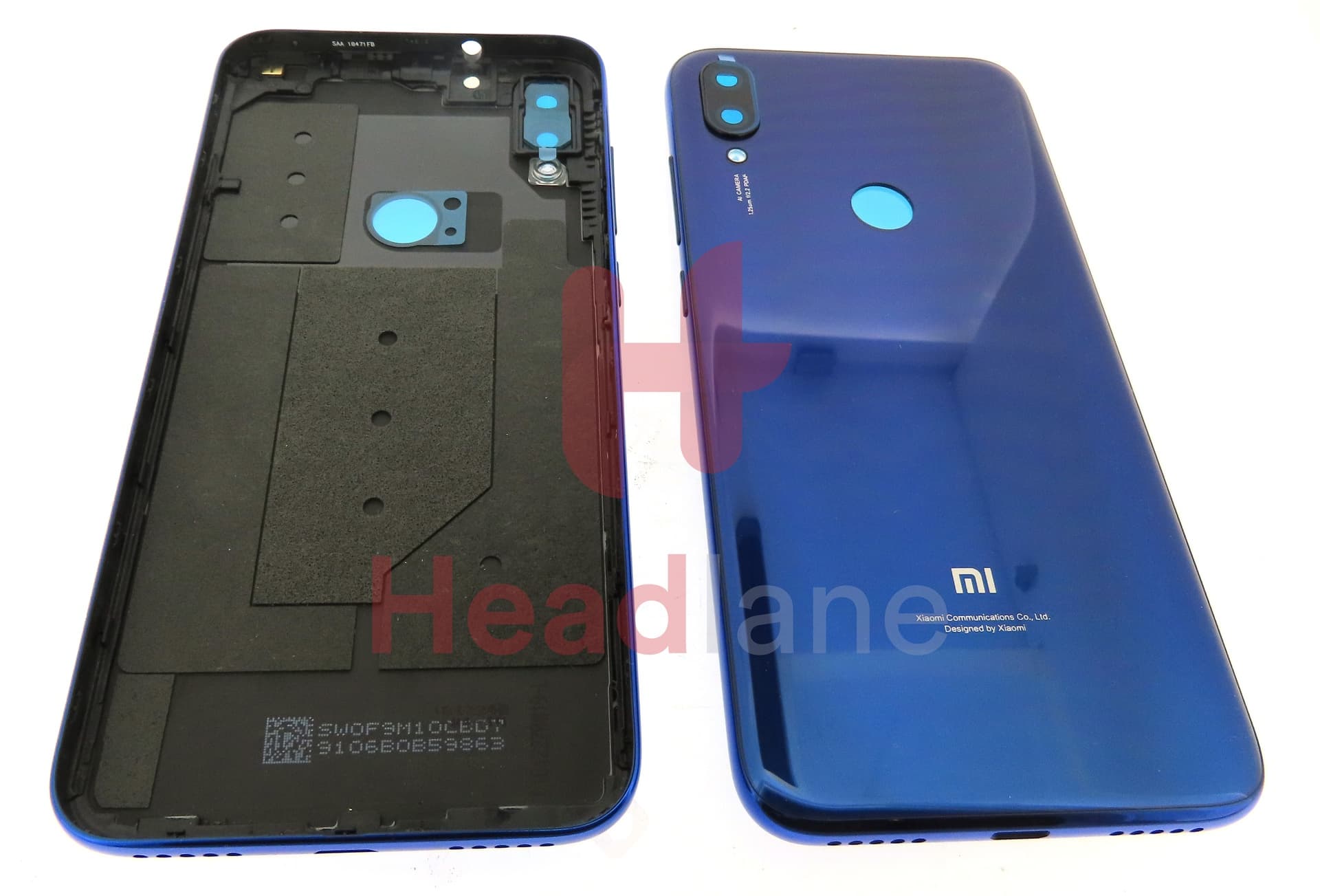 Xiaomi Mi Play Back / Battery Cover - Blue - view 3