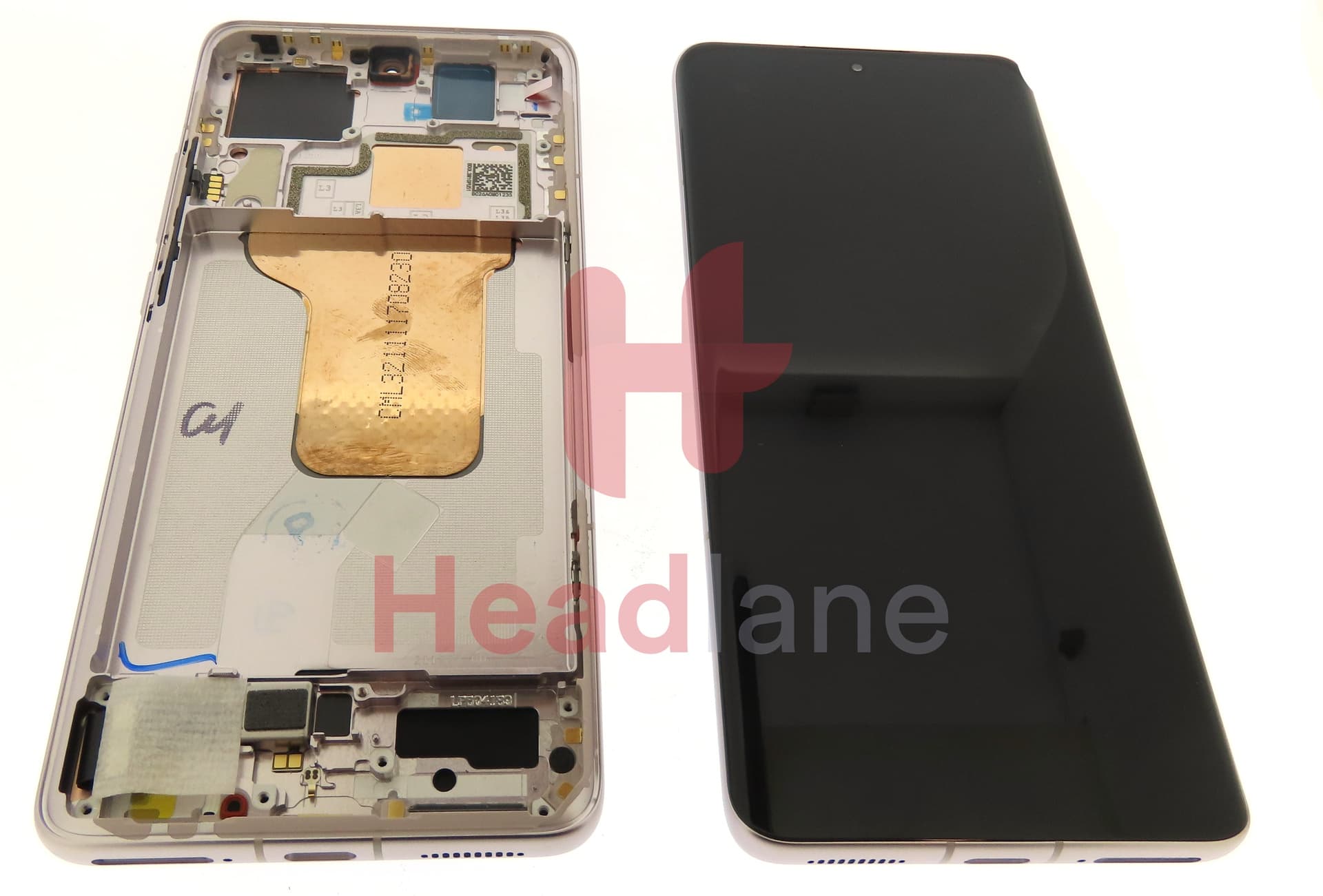 Xiaomi 12X LCD Display / Screen + Touch - Purple - view 3