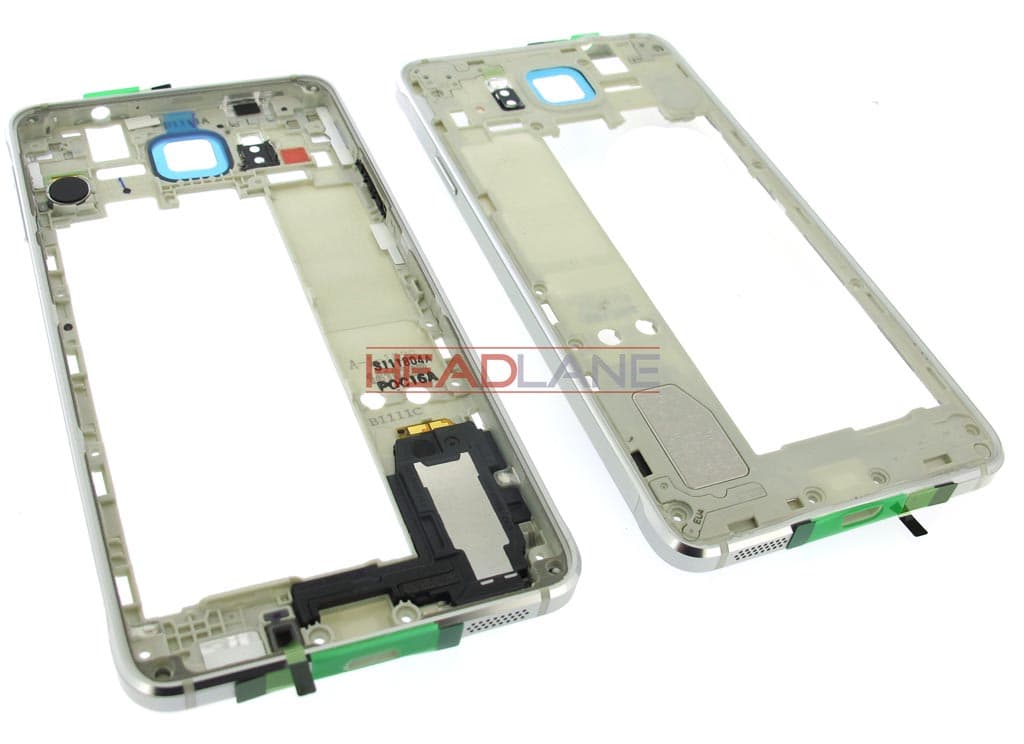 Samsung SM-G850 Galaxy Alpha Middle Cover / Chassis - Silver - view 2