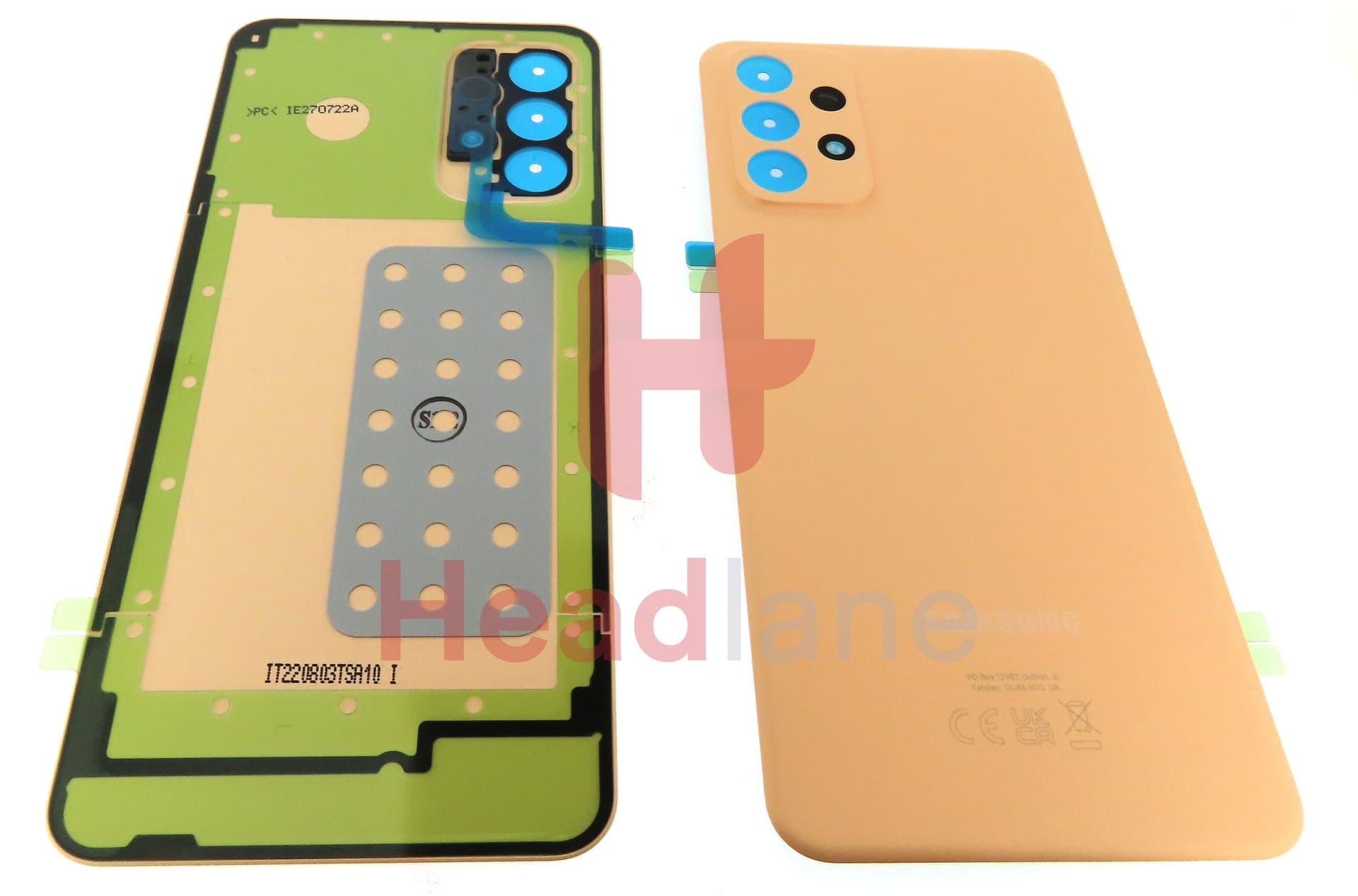 Samsung SM-A236 Galaxy A23 5G Back / Battery Cover - Orange - view 3