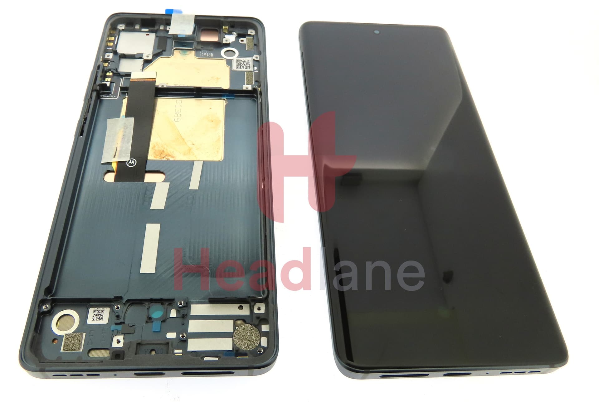 Motorola XT2243 Edge 30 Fusion LCD Display / Screen + Touch - White - view 3