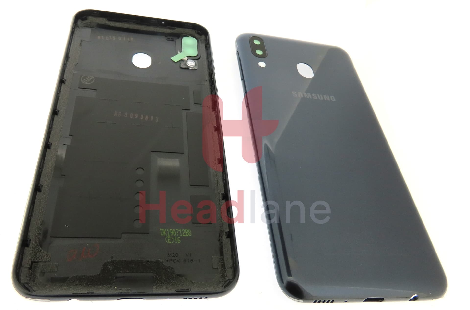 Samsung SM-M205 Galaxy M20 Back / Battery Cover - Black - view 2