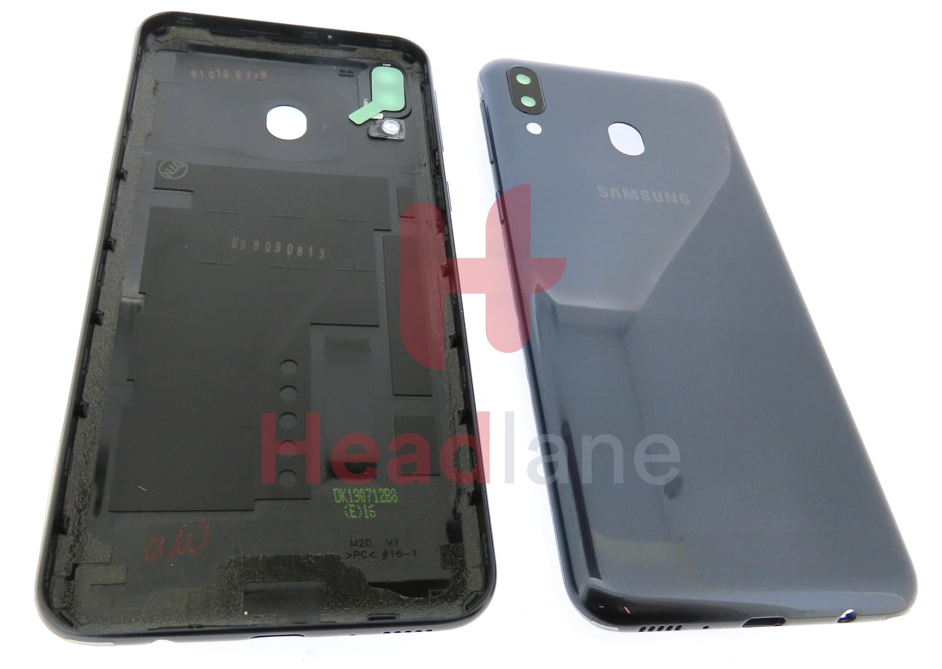 Samsung SM-M205 Galaxy M20 Back / Battery Cover - Black - view 3