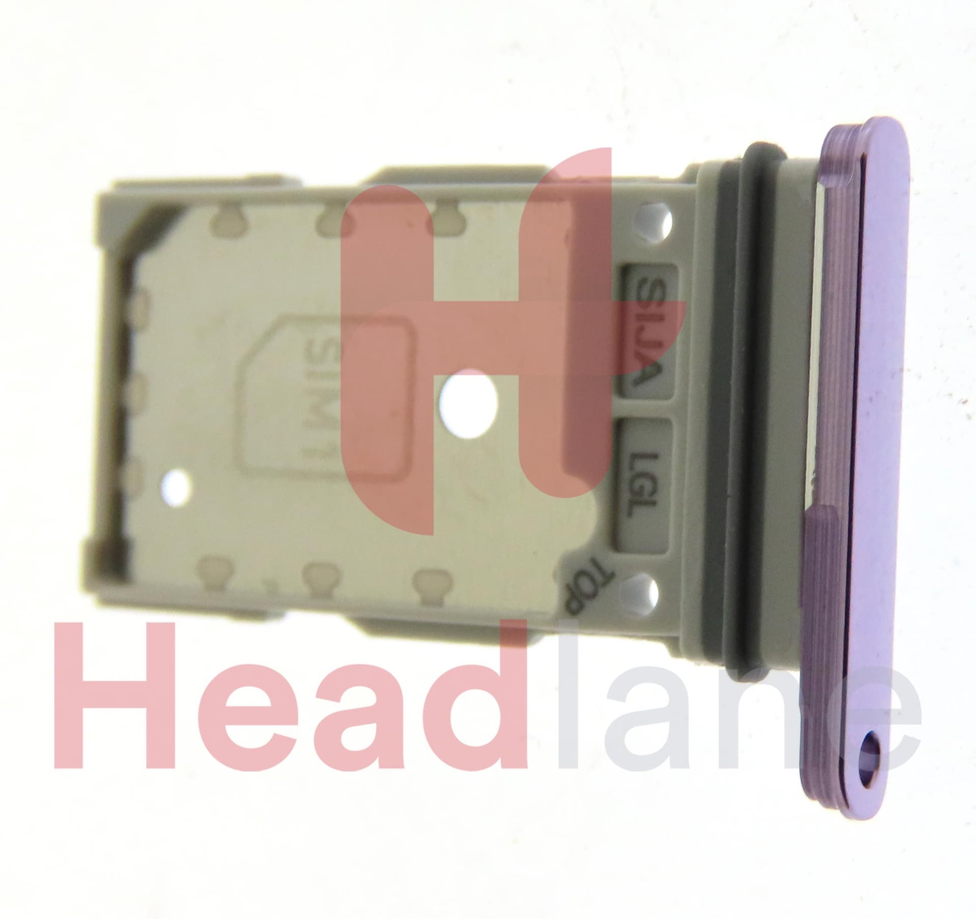 Samsung SM-S901 S906 Galaxy S22 / S22+ / Plus SIM Card Tray (Dual SIM) - Bora Purple - view 3