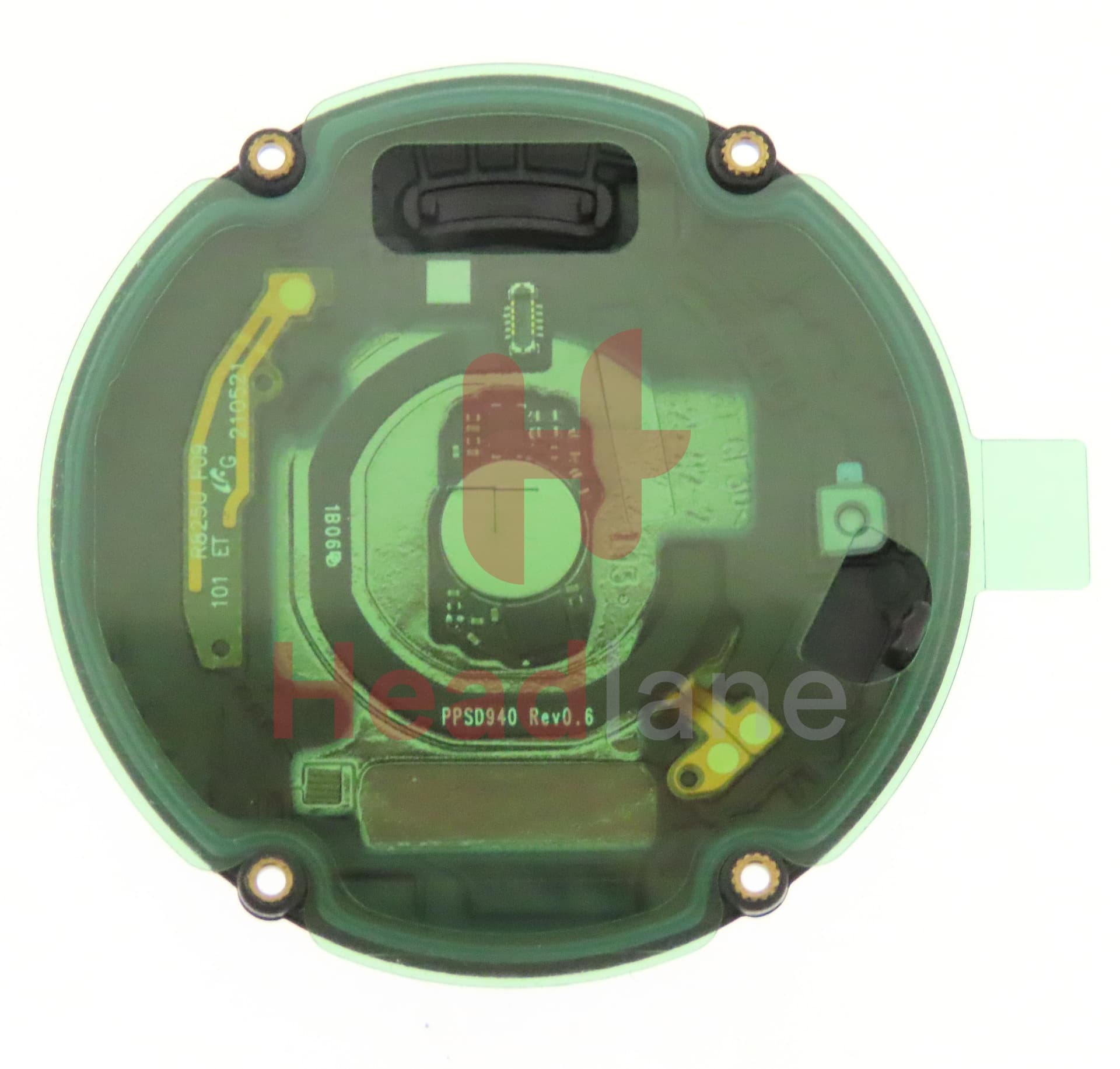 Samsung SM-R820 Galaxy Watch Active2 44mm Back / Battery Cover - Black - view 3