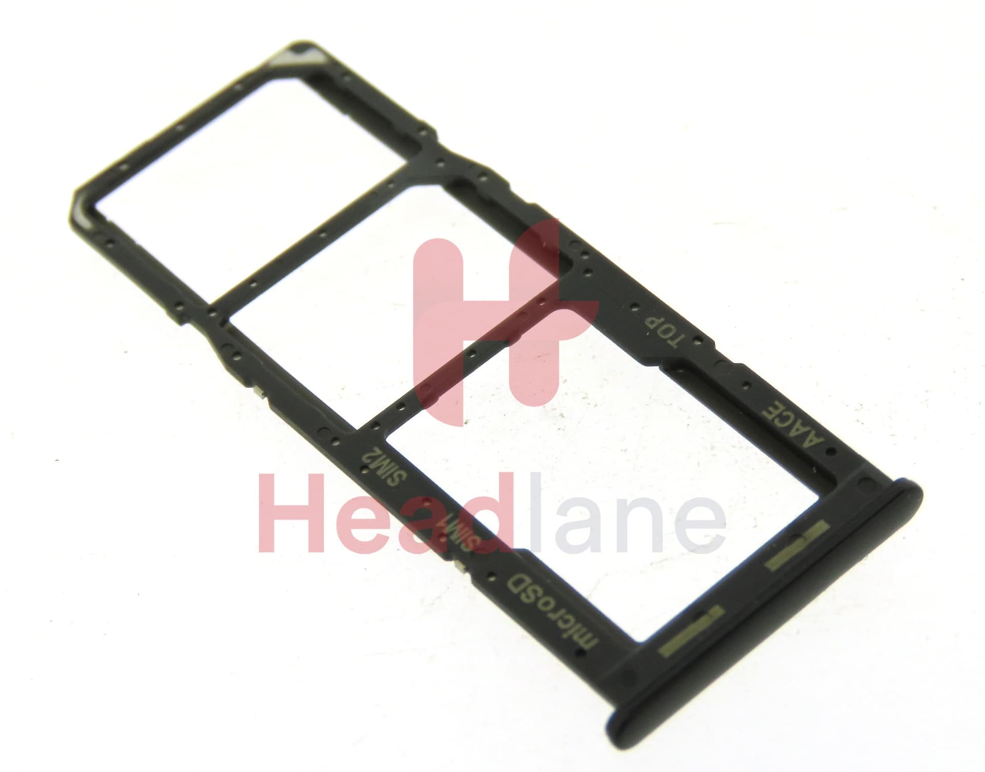 Samsung SM-A135 A137 Galaxy A13 SIM / Memory Card Tray - Black - view 2