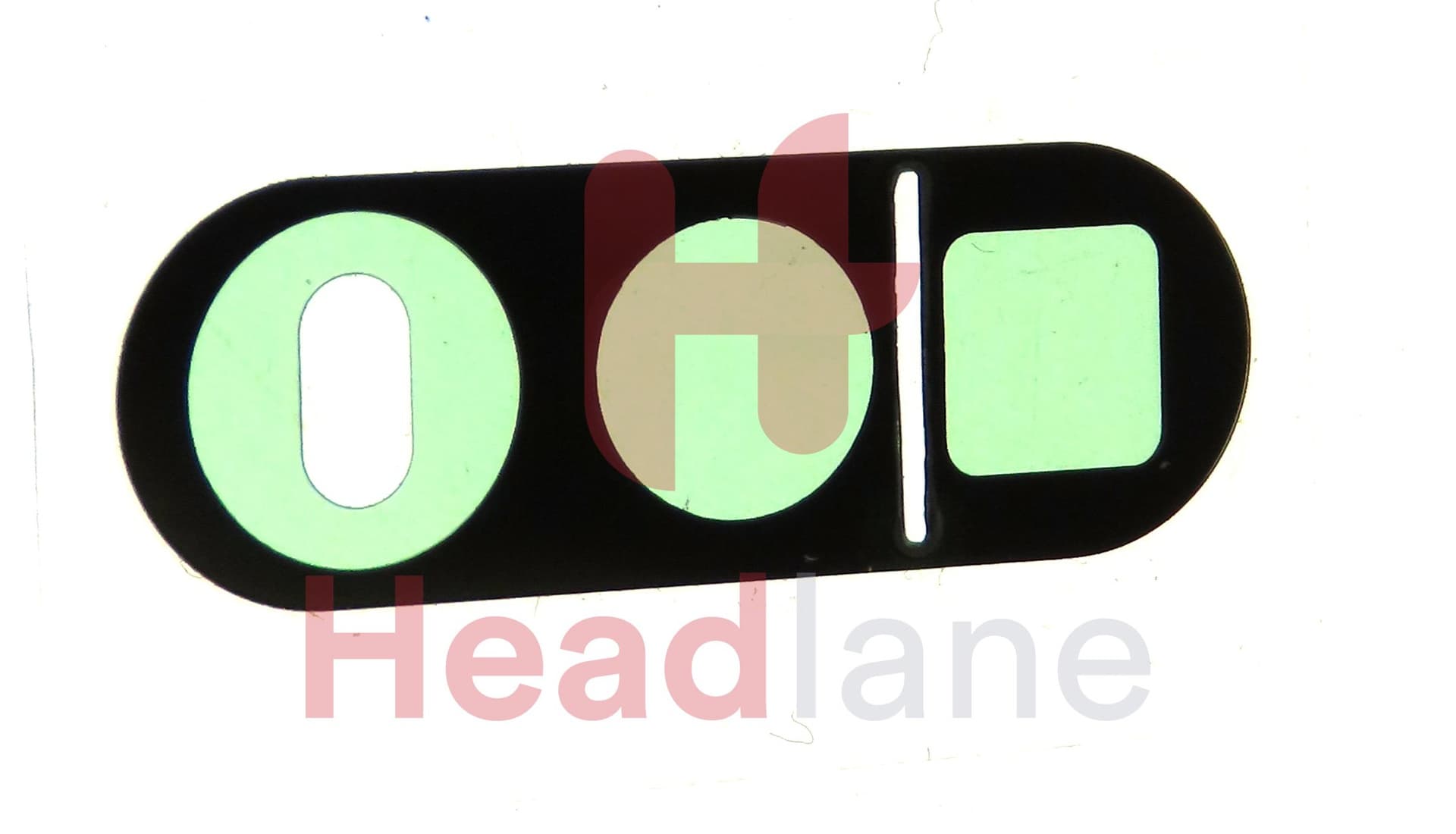 Samsung SM-T970 SM-T976 Galaxy Tab S7+ 12.4" Camera Lens Adhesive / Sticker - view 2