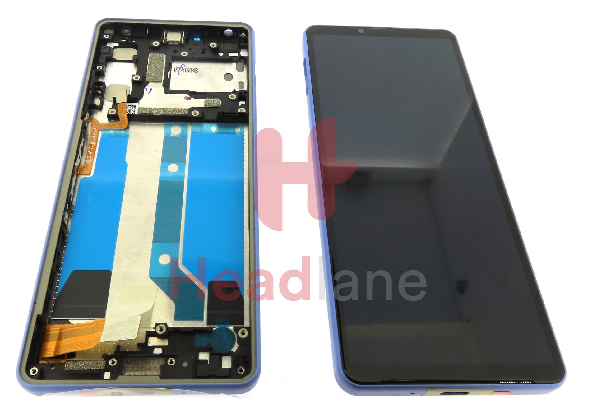 Sony XQ-CC54 Xperia 10 IV LCD Display / Screen + Touch - Lavender - view 3