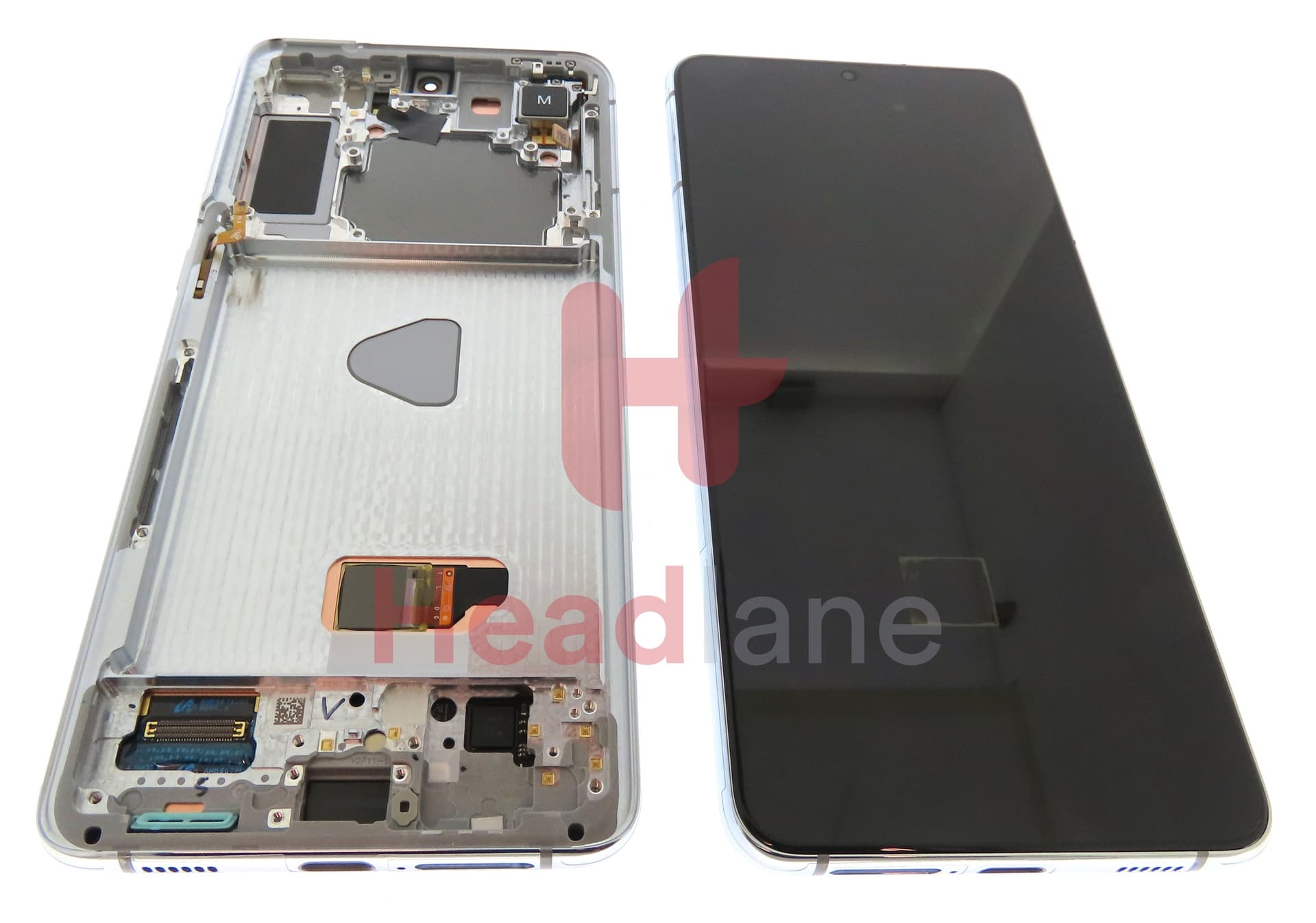 Samsung SM-G996 Galaxy S21+ 5G LCD Display / Screen + Touch - Phantom Silver (No Camera) - view 3