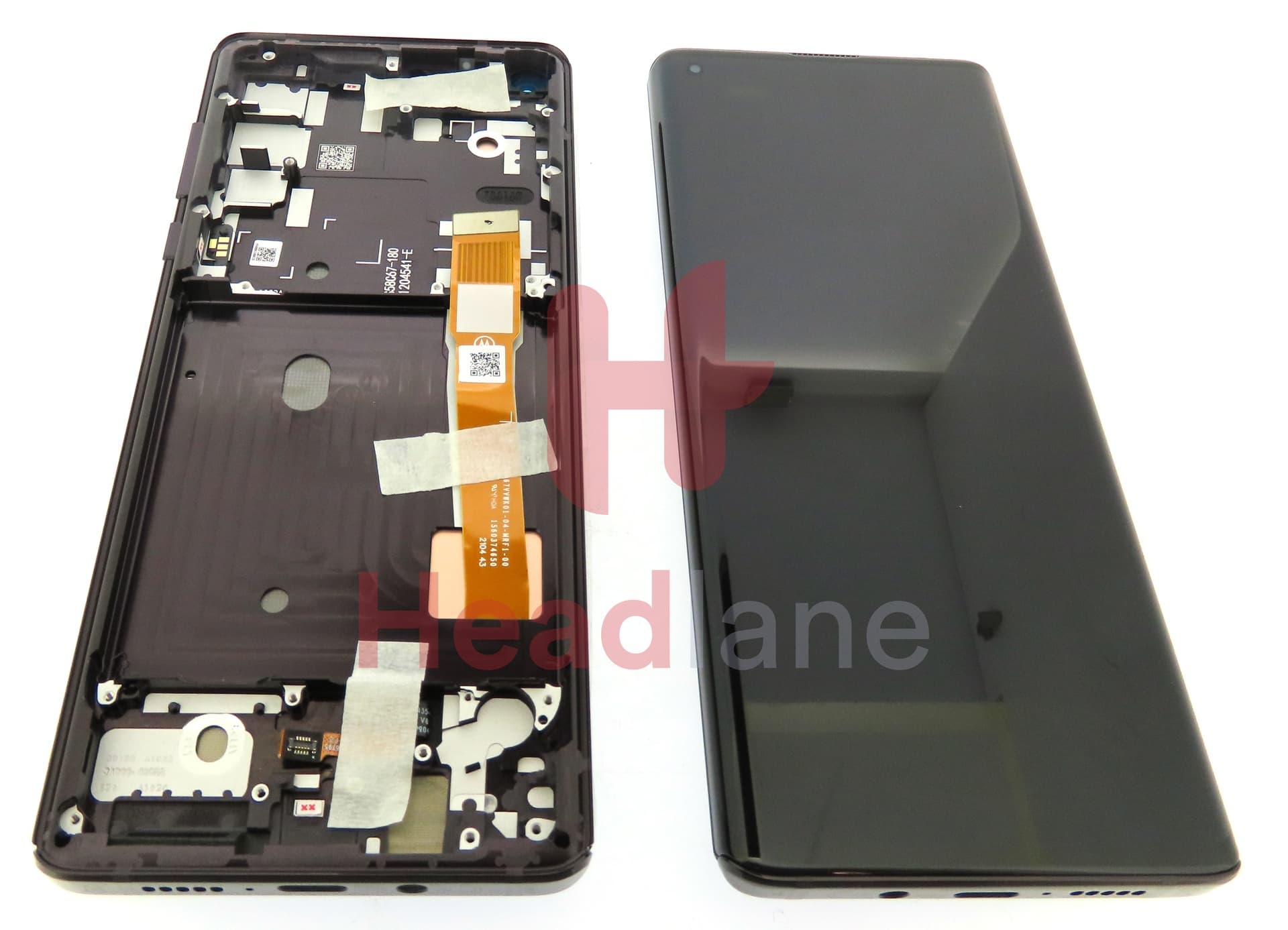 Motorola XT2063 Moto Edge LCD Display / Screen + Touch - Magenta - view 3