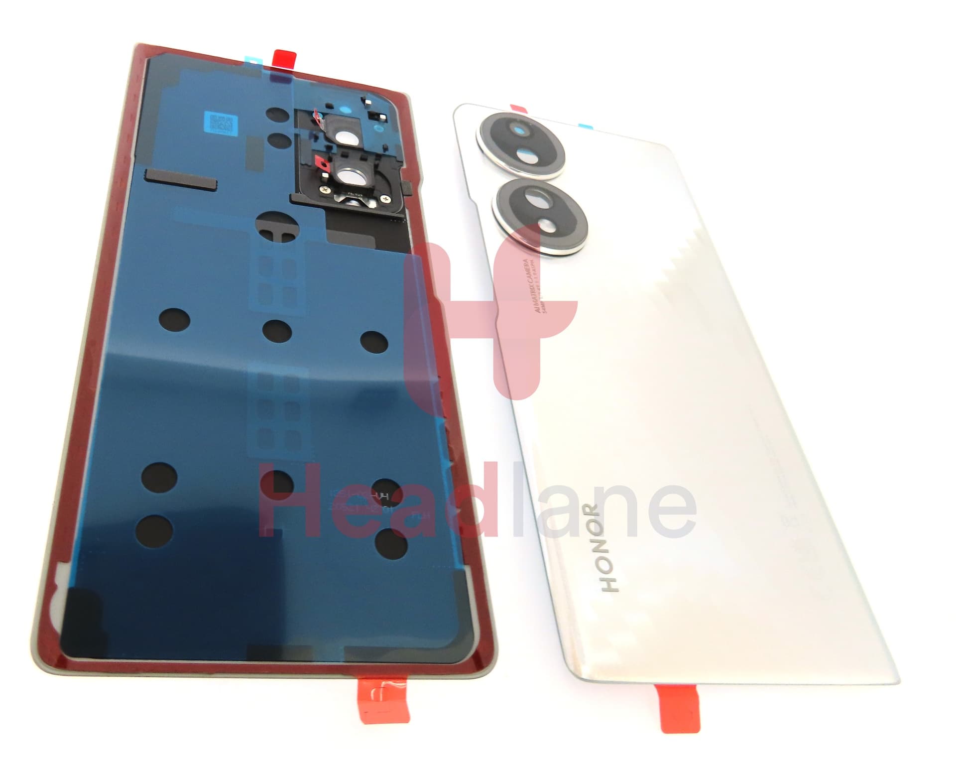 Honor 70 Back / Battery Cover - Silver - view 2