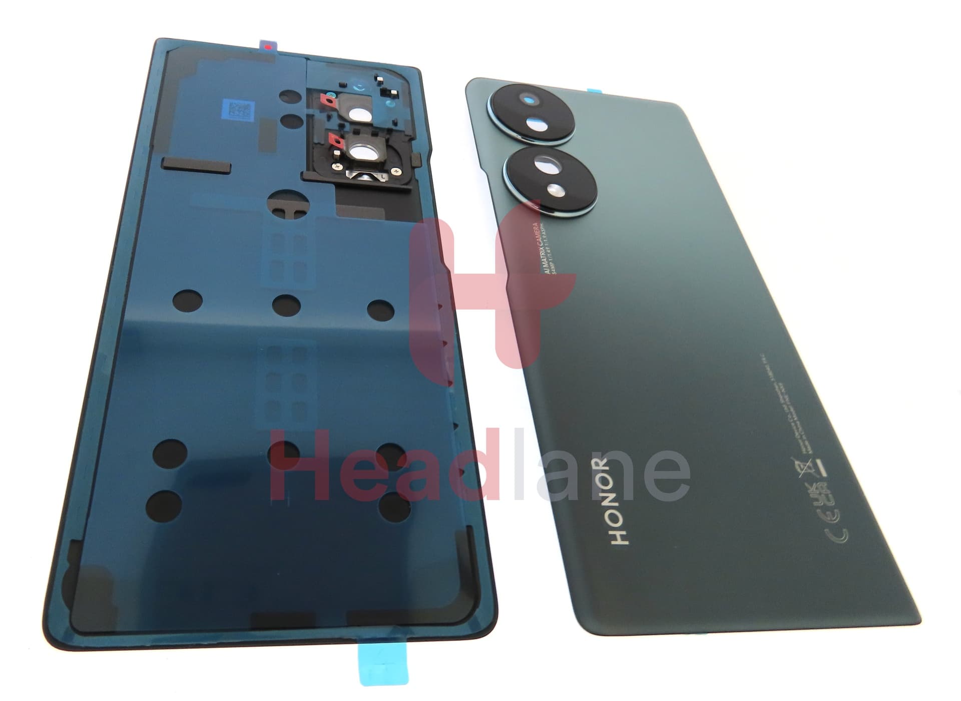 Honor 70 Back / Battery Cover - Green - view 2