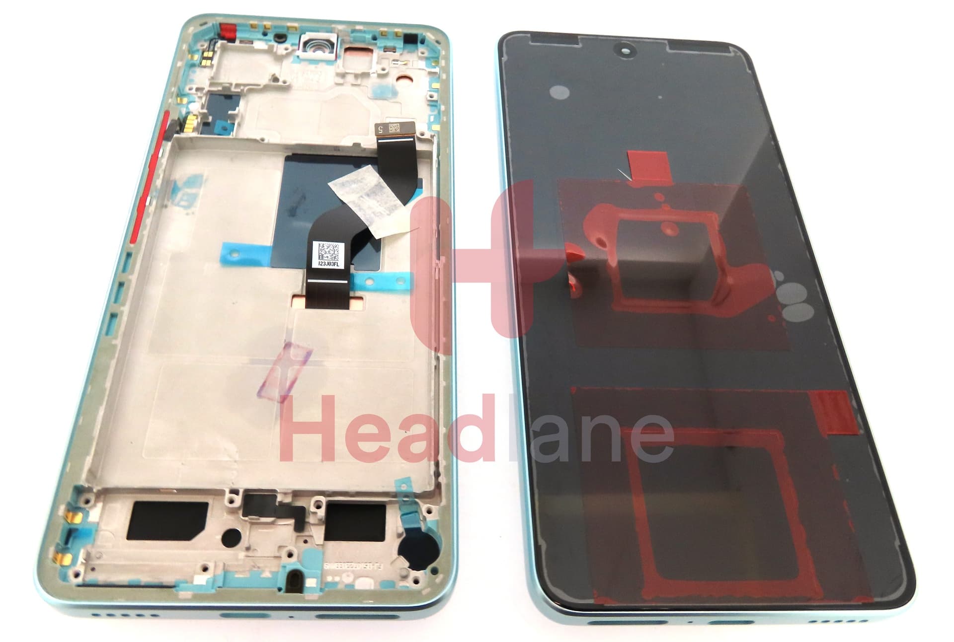 Xiaomi 12 Lite LCD Display / Screen + Touch - Green - view 3